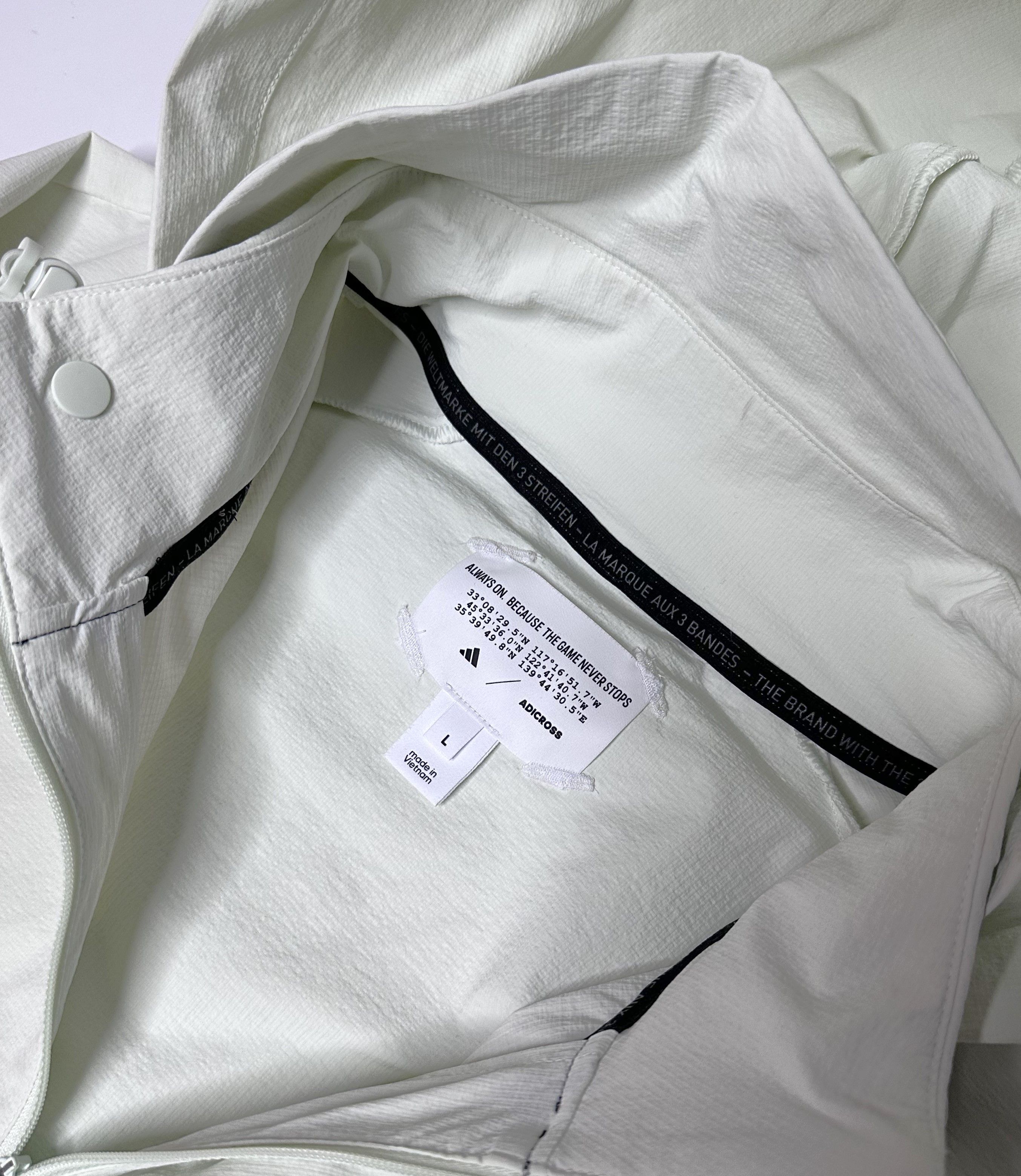 Adidas Adidas Adicross Anorak Pullover Mens Sz L Mint Size US L / EU 52-54 / 3 - 10 Thumbnail