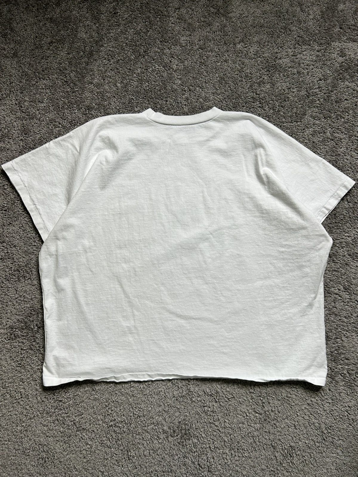 Yeezy Yeezy Tee TS-01 02 Blank White Boxy Single Stitch Size US L / EU 52-54 / 3 - 7 Thumbnail
