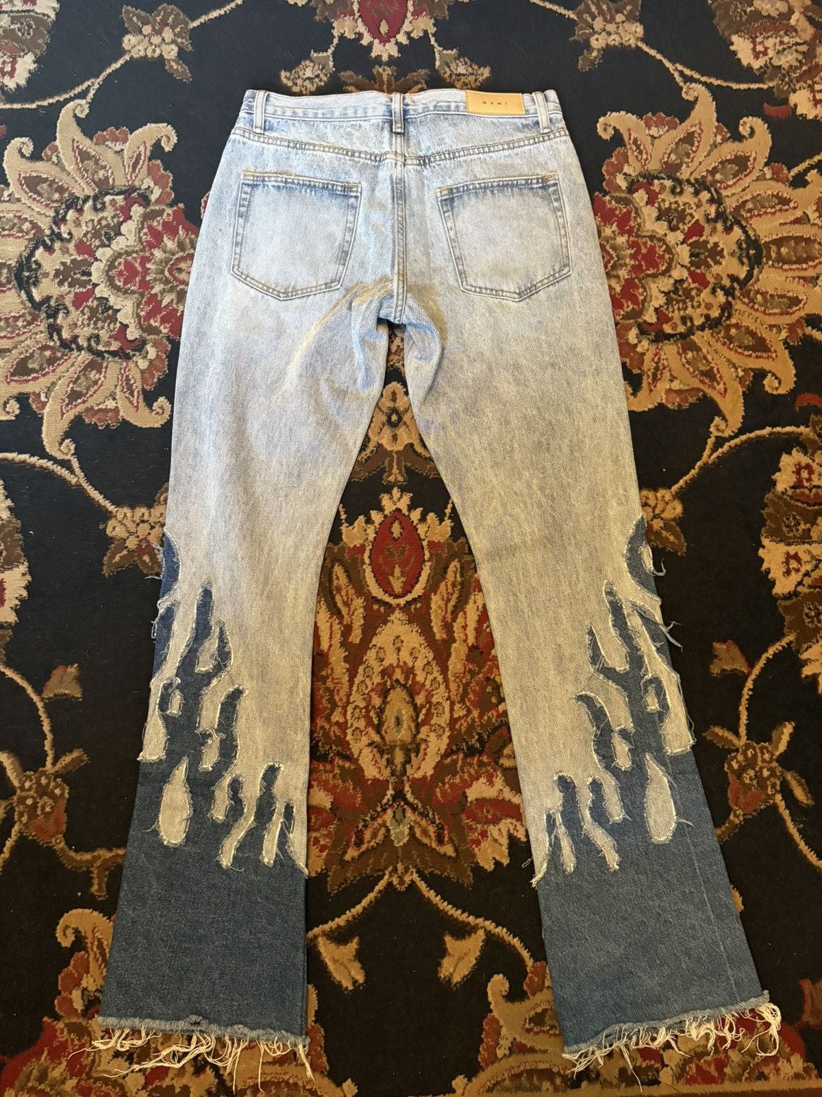 MNML MNML B556 Flame Flare Denim Size US 30 / EU 46 - 2 Thumbnail