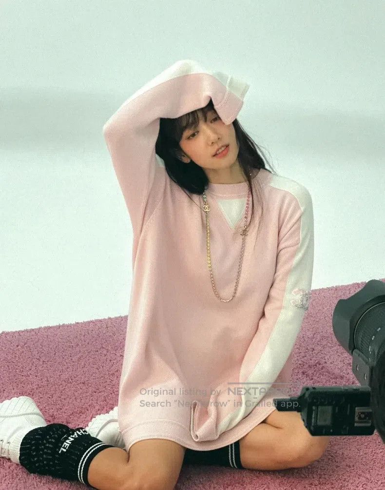 Chanel Chanel 24C pink cashmere knitted dress Size XXS / US 00 / IT 34 - 8 Thumbnail
