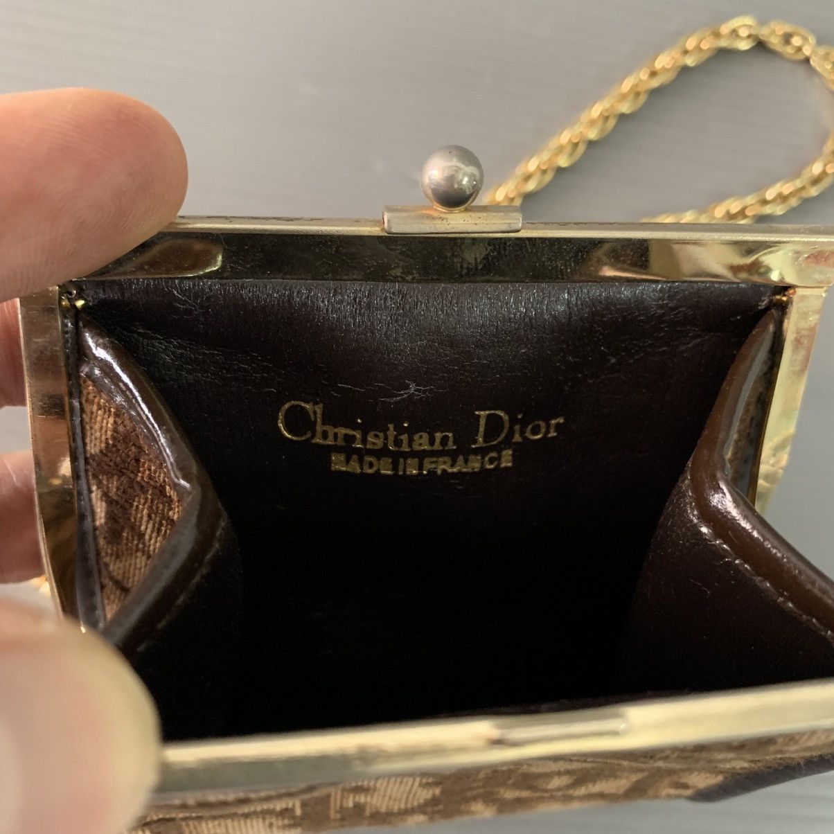 Christian Dior Monsieur Christian Dior Monogram Chain Bag Size ONE SIZE - 8 Thumbnail