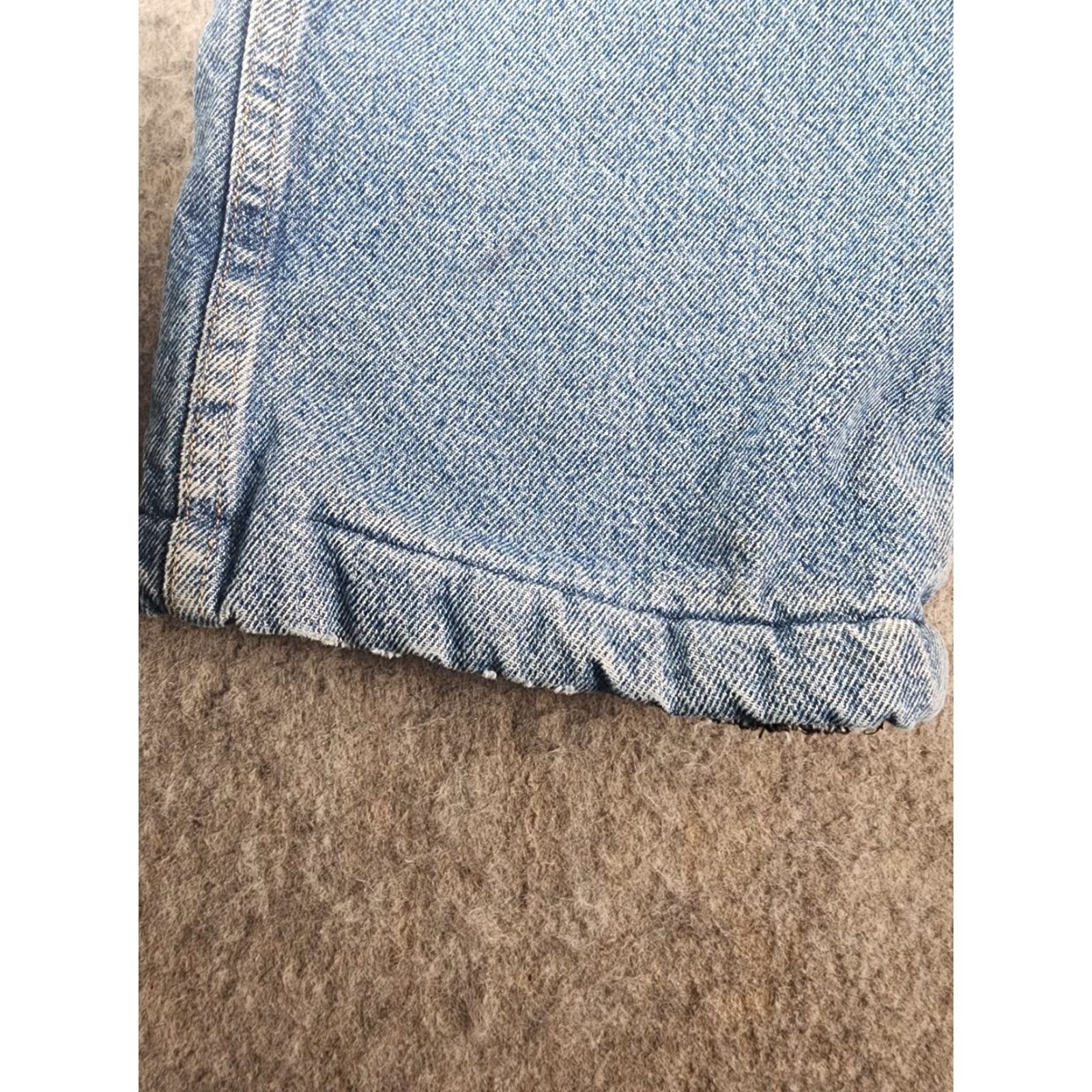 Wrangler VINTAGE Wrangler Rugged Wear Jeans Relaxed Fit Insulated Lined Thermal 34x26 Blue Mens Size US 34 / EU 50 - 5 Thumbnail