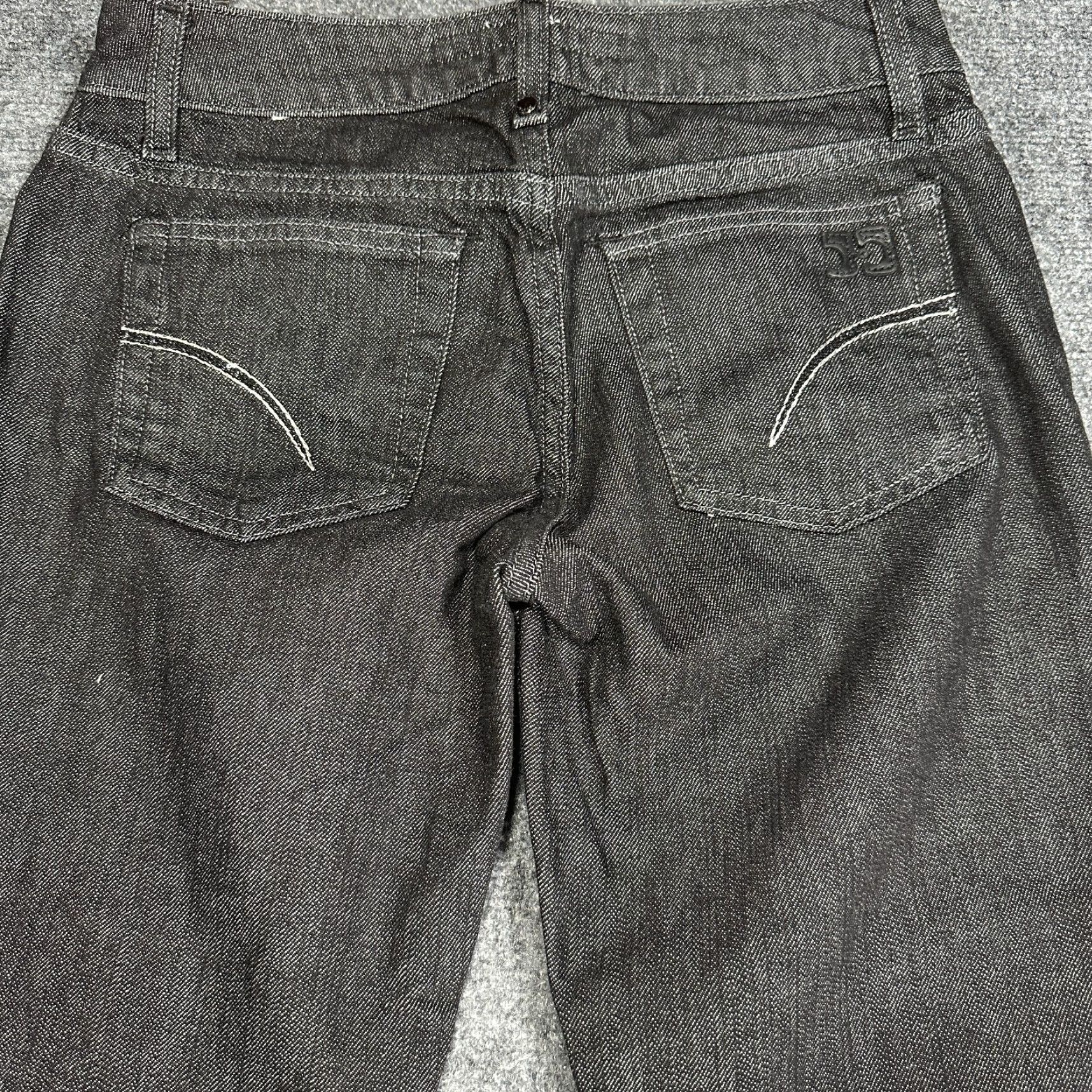 Vintage Joes Jeans Jeans Bootcut Black Cotton Stretch 5-Pocket Logo Womens 26 Regular Denim Size 26" / US 2 / IT 38 - 8 Thumbnail