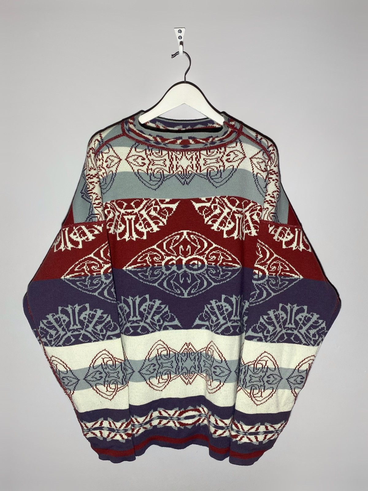 O'Neill Vintage 90s O’Neill Reversible Sweater Oversized Fit Size US XL / EU 56 / 4 - 3 Thumbnail