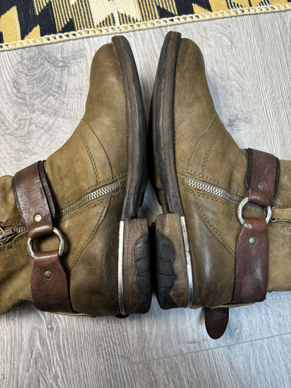 A.S.98 A.S.98 leather biker boots Y2K avant-garde Size US 7 / EU 40 - 10 Thumbnail