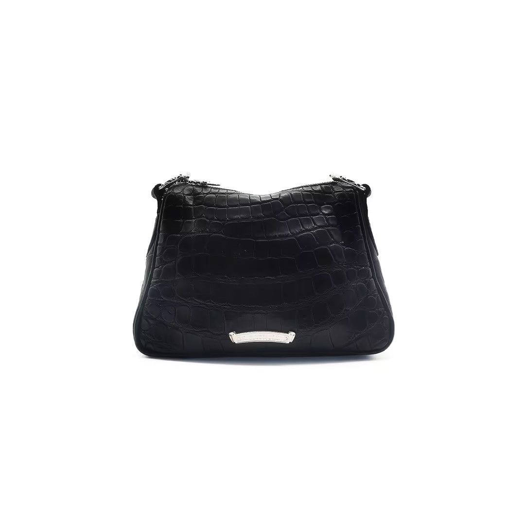 Chrome Hearts Chrome Hearts Black Alligator Leather Nugget Bag Size ONE SIZE - 2 Thumbnail