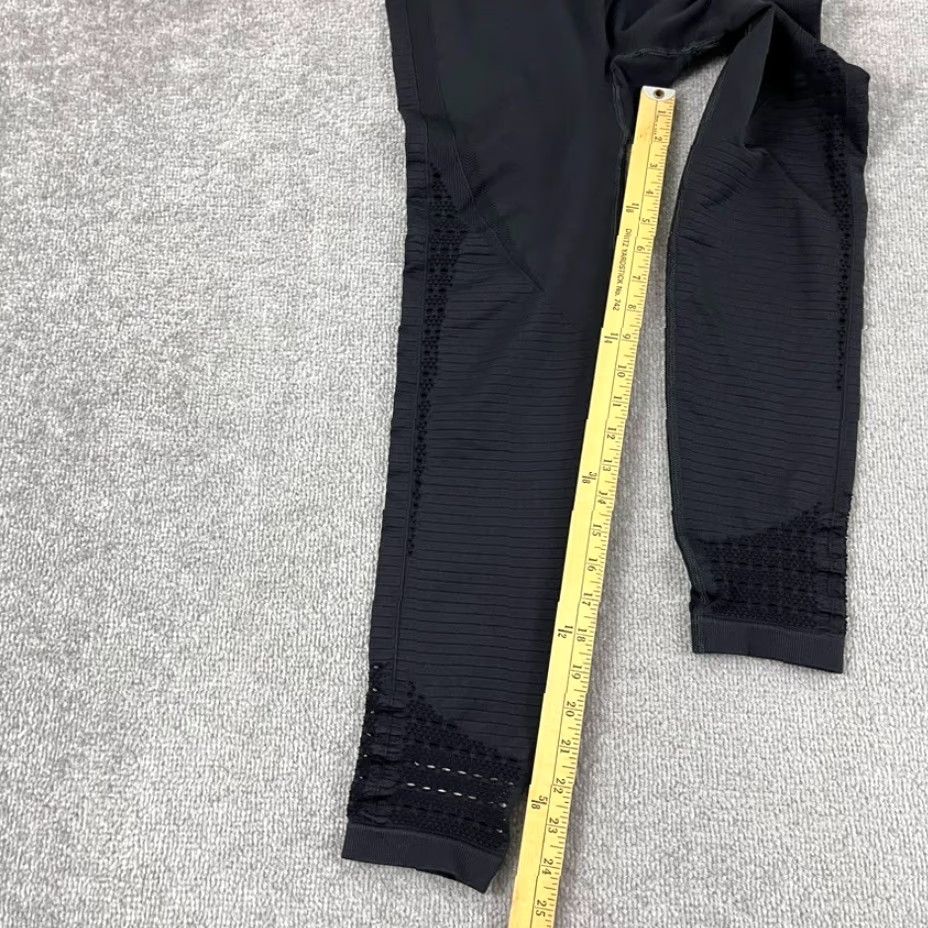 Gymshark VINTAGE Gymshark Energy Seamless Leggings Womens Large/25" Black Athletic Workout Gym Lifting Size 36" / US 14 / IT 50 - 6 Thumbnail