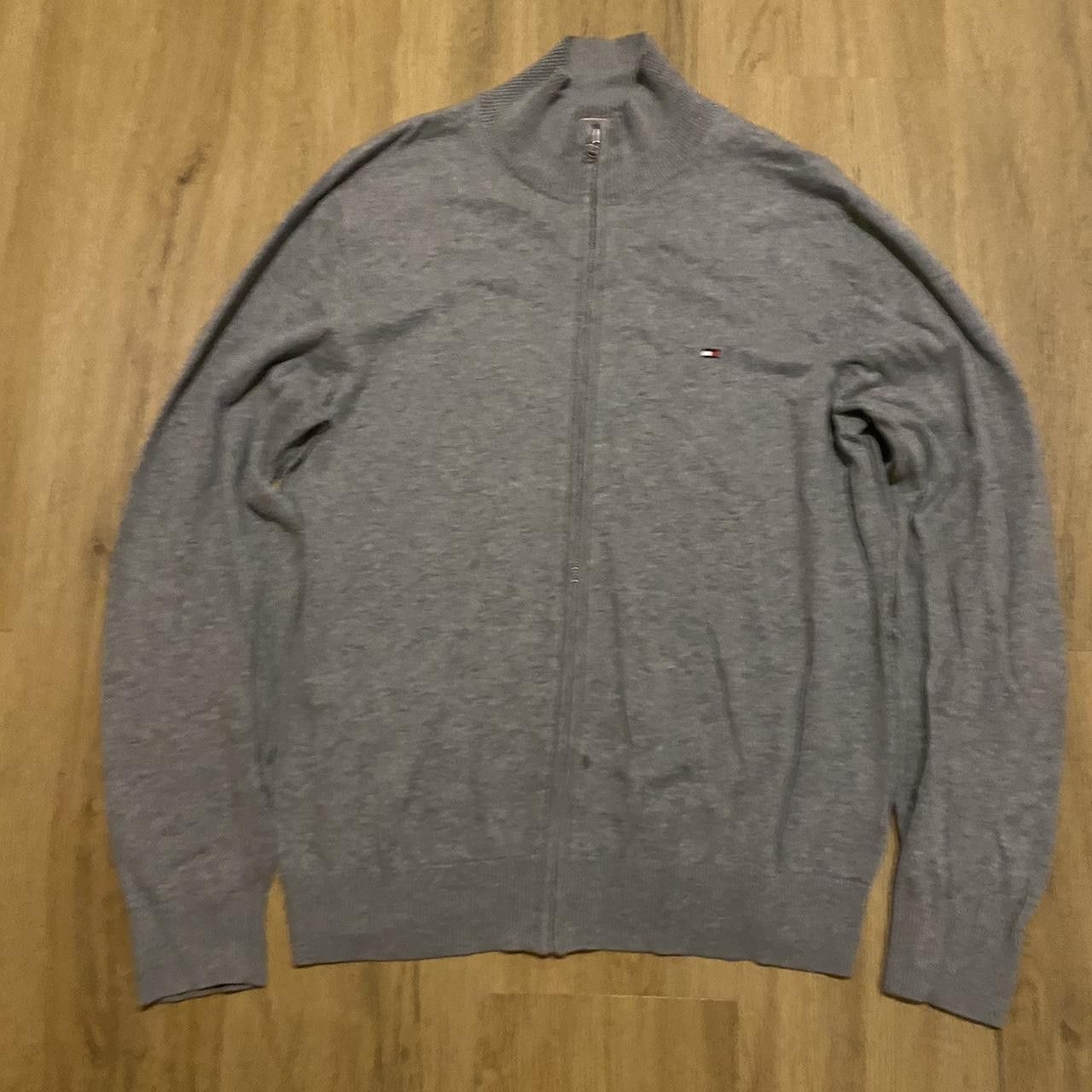 Tommy Hilfiger Tommy Hilfiger grey zip up jumper Cozy Winter Size US S / EU 44-46 / 1 - 2 Thumbnail