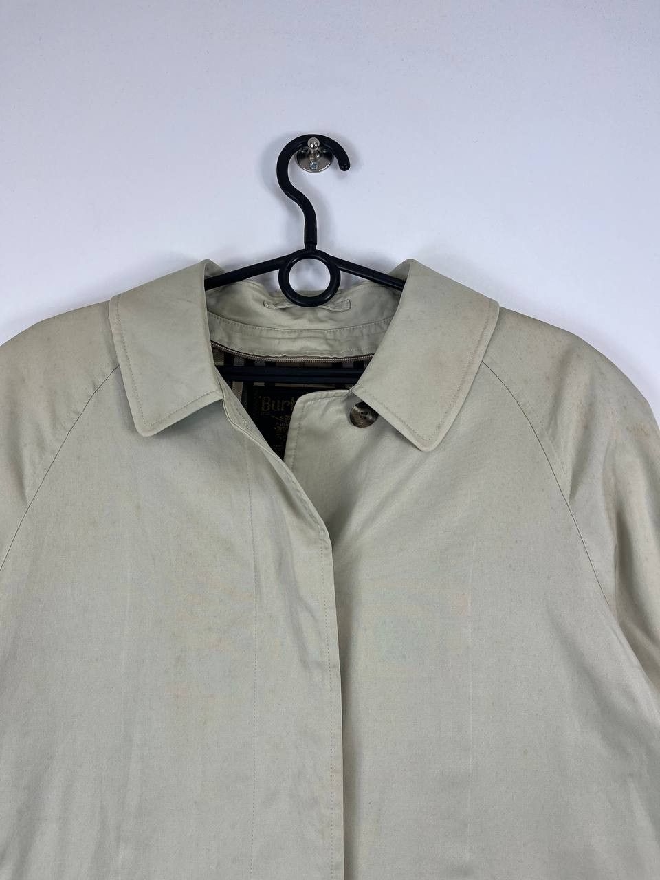 Burberry Burberrys London Vintage Trench Coat Nova Check Beige 40 Size M / US 6-8 / IT 42-44 - 2 Thumbnail