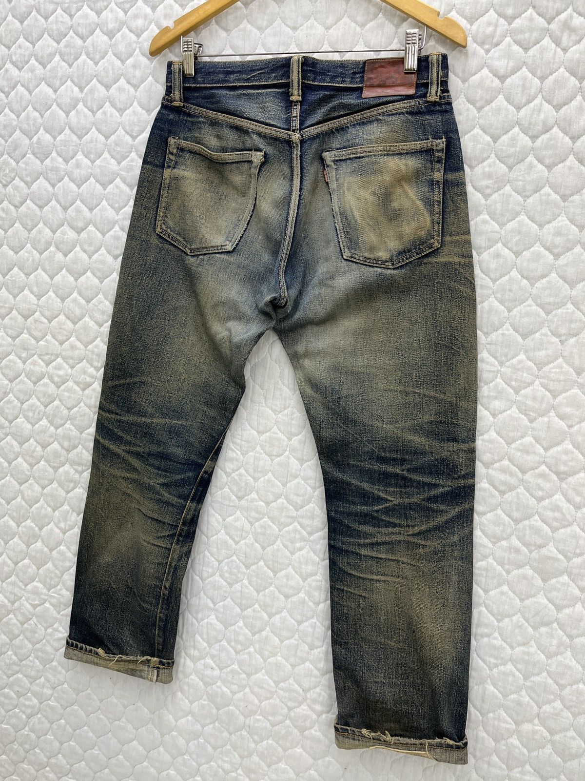 Vintage 🔥🔥🔥ARCHIVE VTG JELADO JAPAN FADED ART SELVEDGE DENIM Size US 31 - 5 Thumbnail