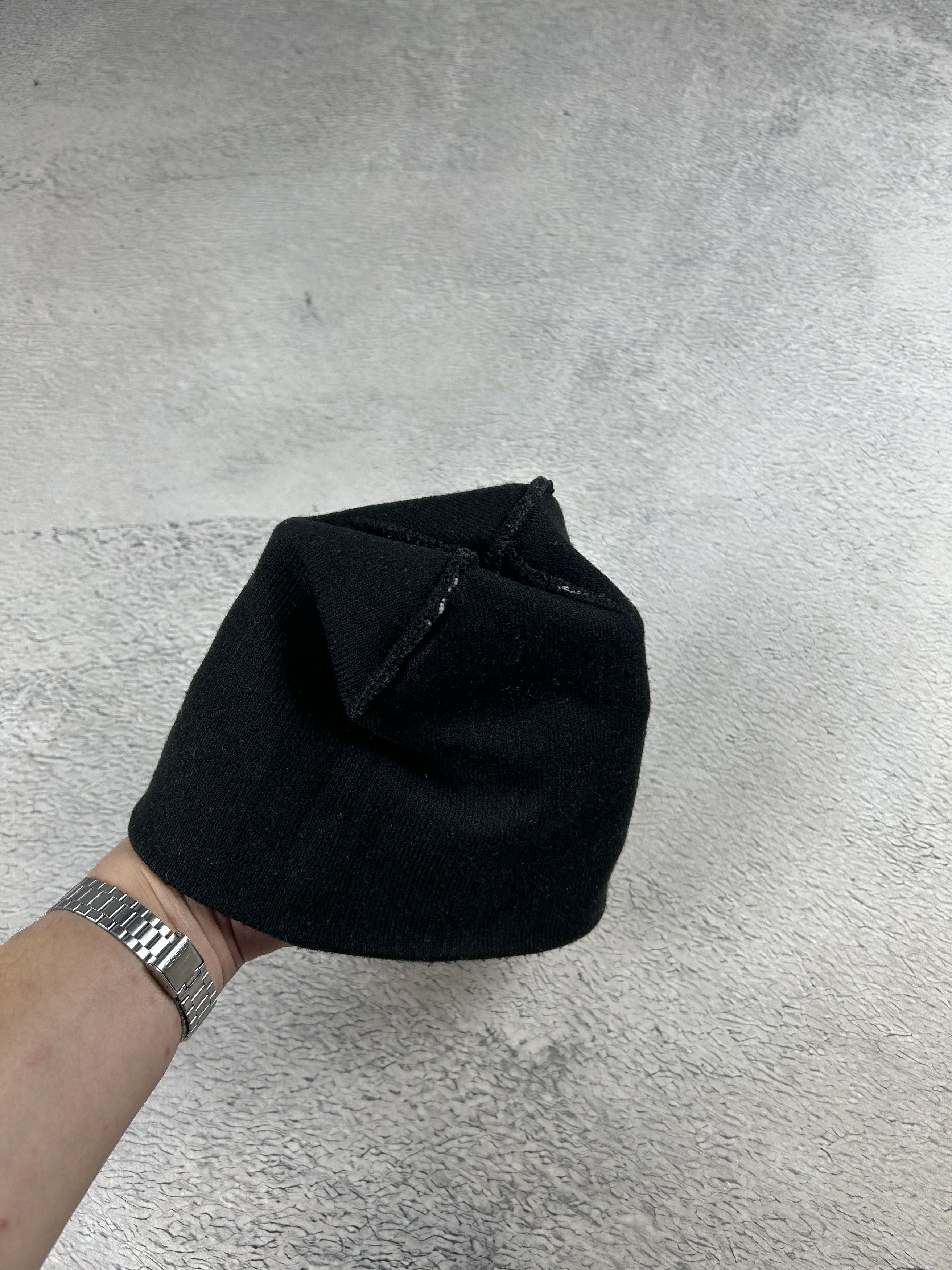Japanese Brand Black & White Mea Culpa Beanie Streetwear Size ONE SIZE - 4 Thumbnail