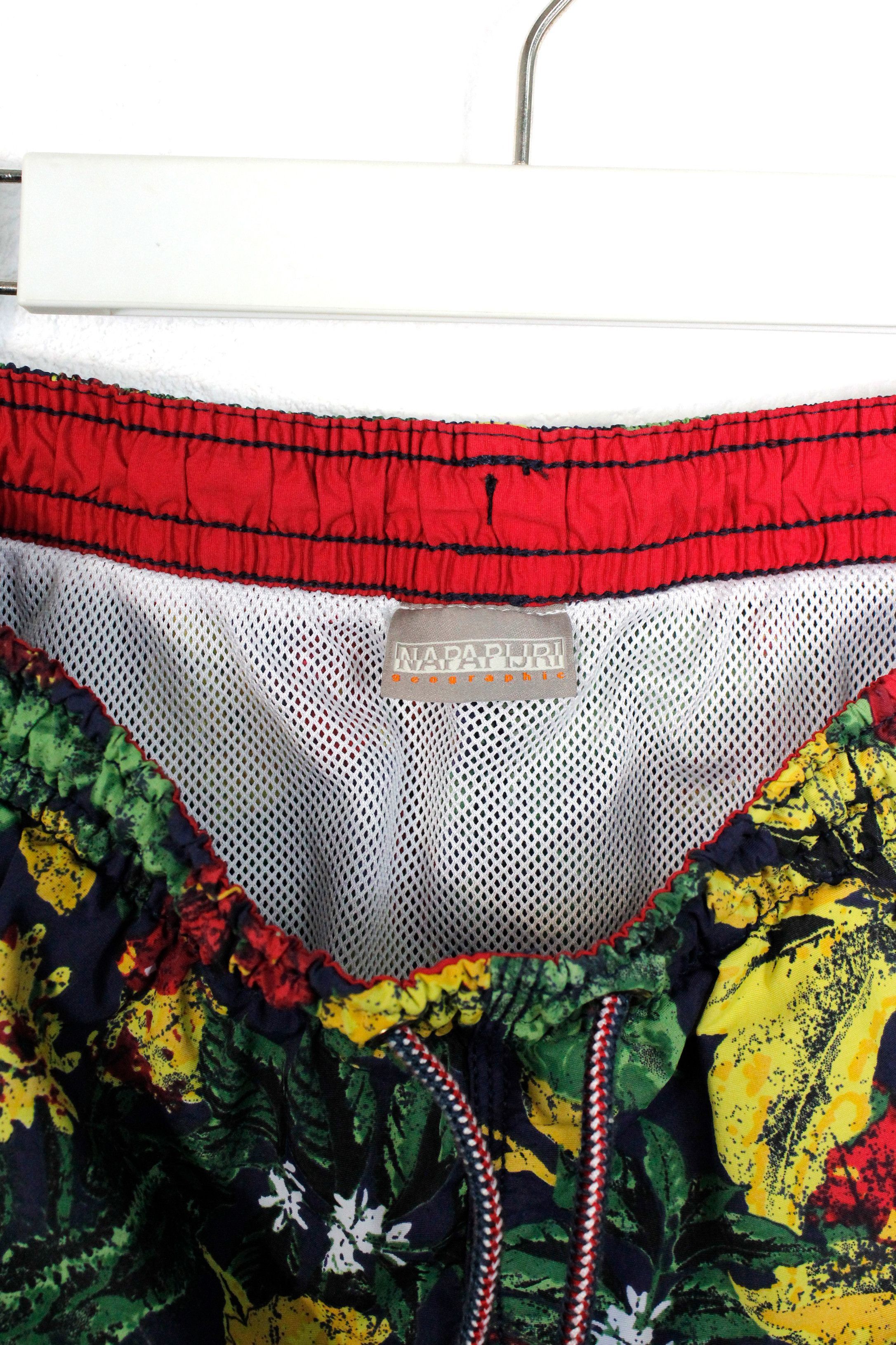 Napapijri Napapijri Floral Printed Logo Swim Shorts Bath M size Size US 31 - 5 Thumbnail