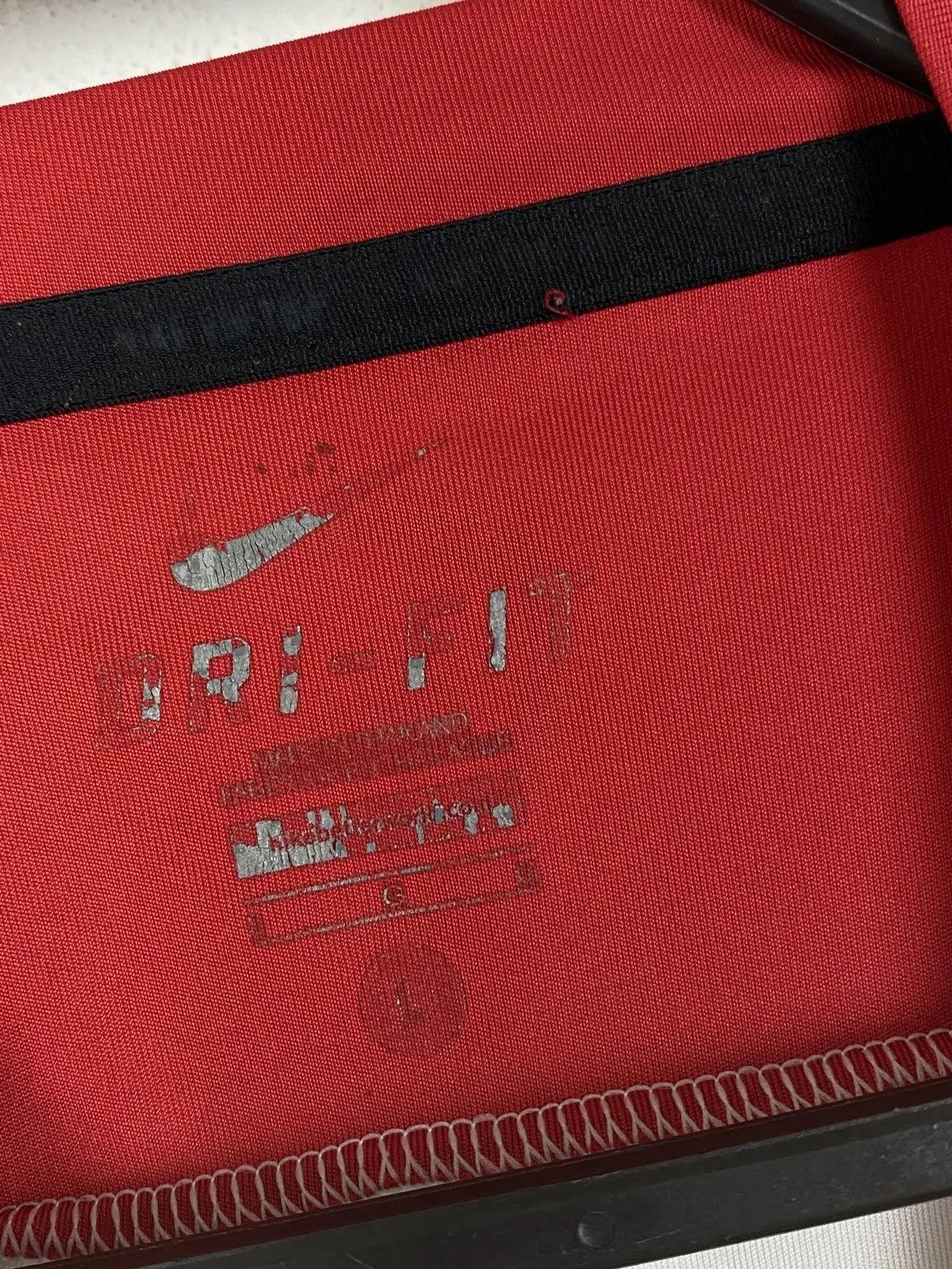 Nike Nike Manchester United 2014/15 Training Kit Soccer Jersey Size US L / EU 52-54 / 3 - 5 Thumbnail