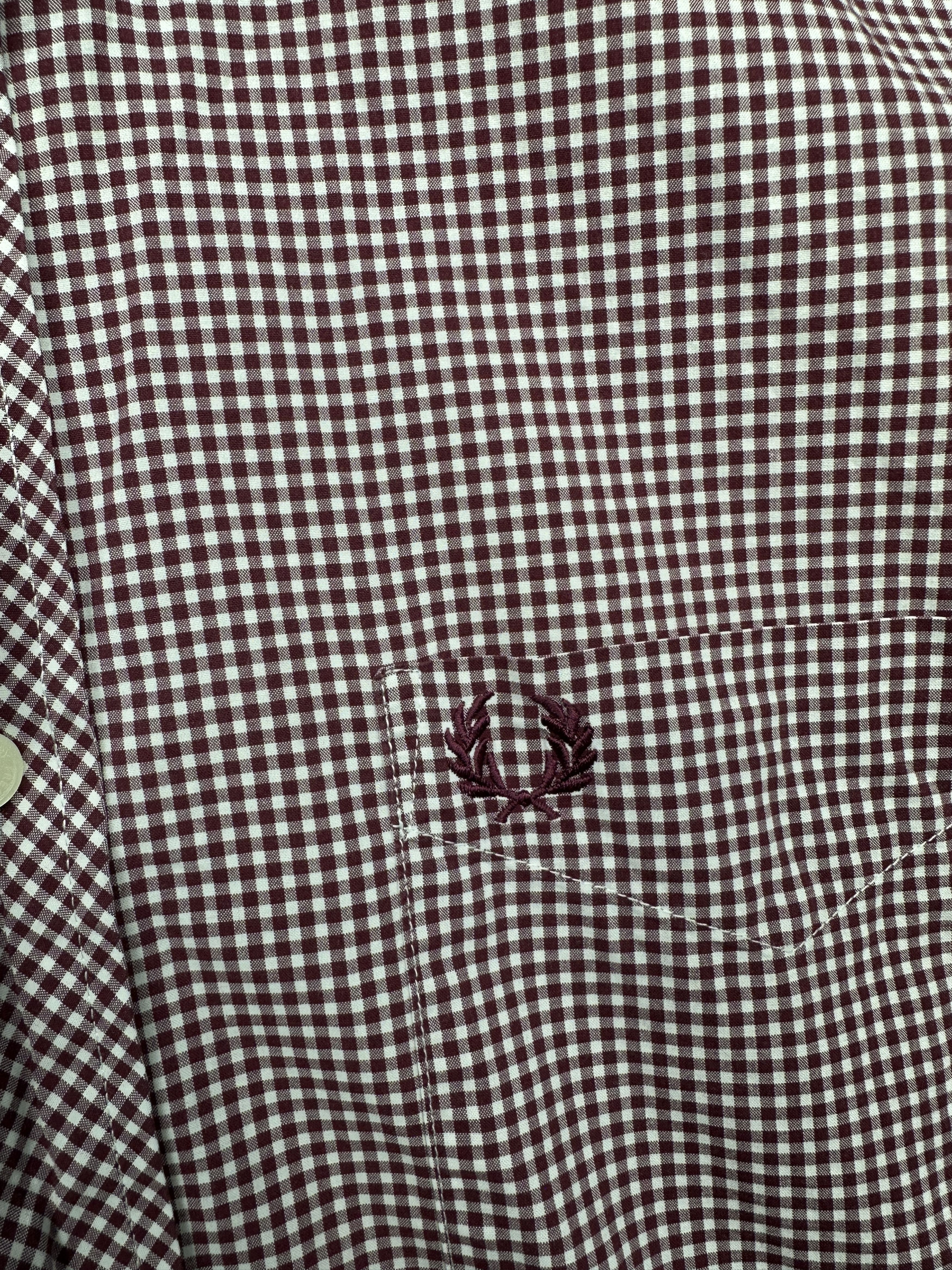 Fred Perry × Vintage Fred Perry Vintage Mens Long Sleeve Shirt Size US S / EU 44-46 / 1 - 3 Thumbnail