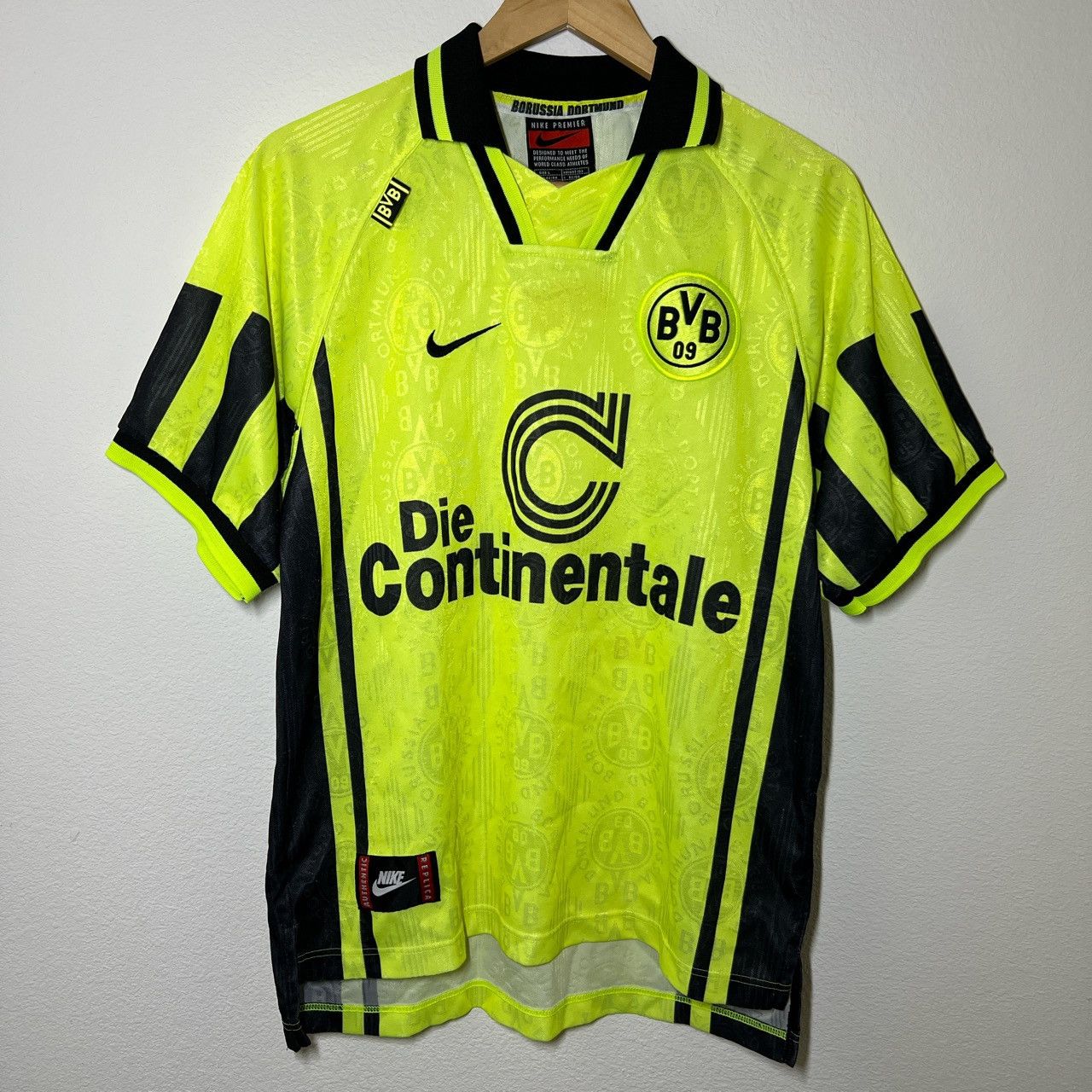 Nike Borussia Dortmund 1996-1997 Home Jersey | Grailed