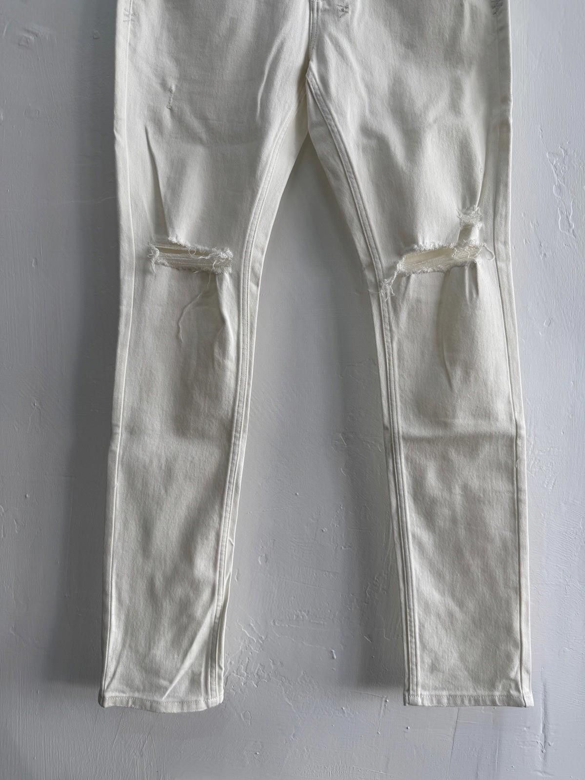 Ksubi new Ksubi mens denim jeans van winkle white ripped logo 32 Size US 32 / EU 48 - 3 Thumbnail
