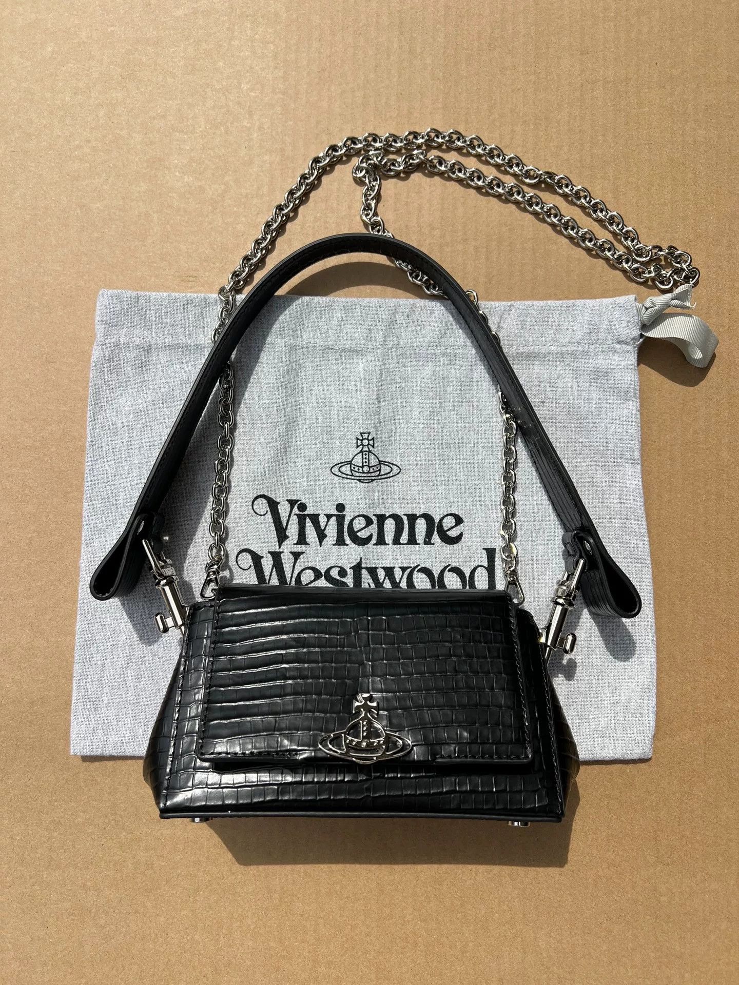 Vivienne Westwood Vivienne Westwood Lizard Pattern Shoulder Bag Size ONE SIZE - 1 Thumbnail