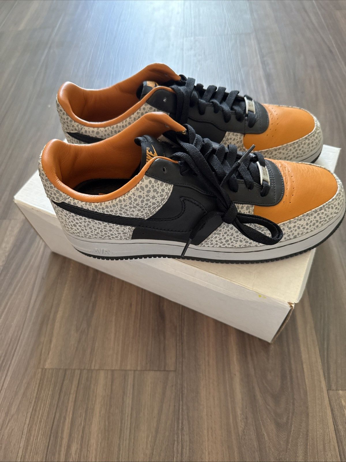 Nike Nike Air Force 1 Premium Safari Orange Blaze - Size 10.5 Size US 10.5 / EU 43-44 - 2 Thumbnail
