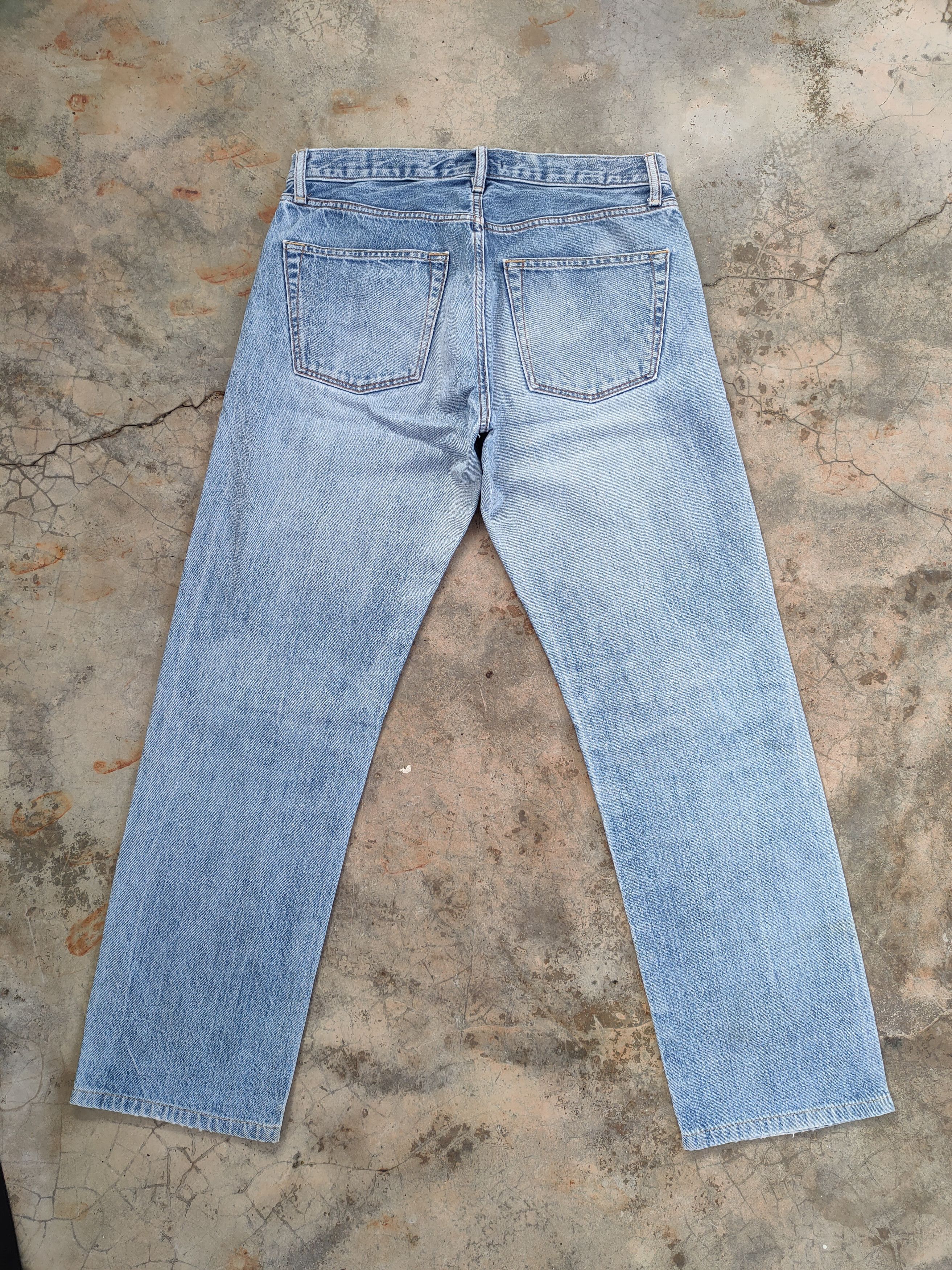 Japanese Brand W32 VINTAGE JAPANESE FADED DISTRESSED JEAN DENIM PANTS Size US 32 / EU 48 - 8 Thumbnail