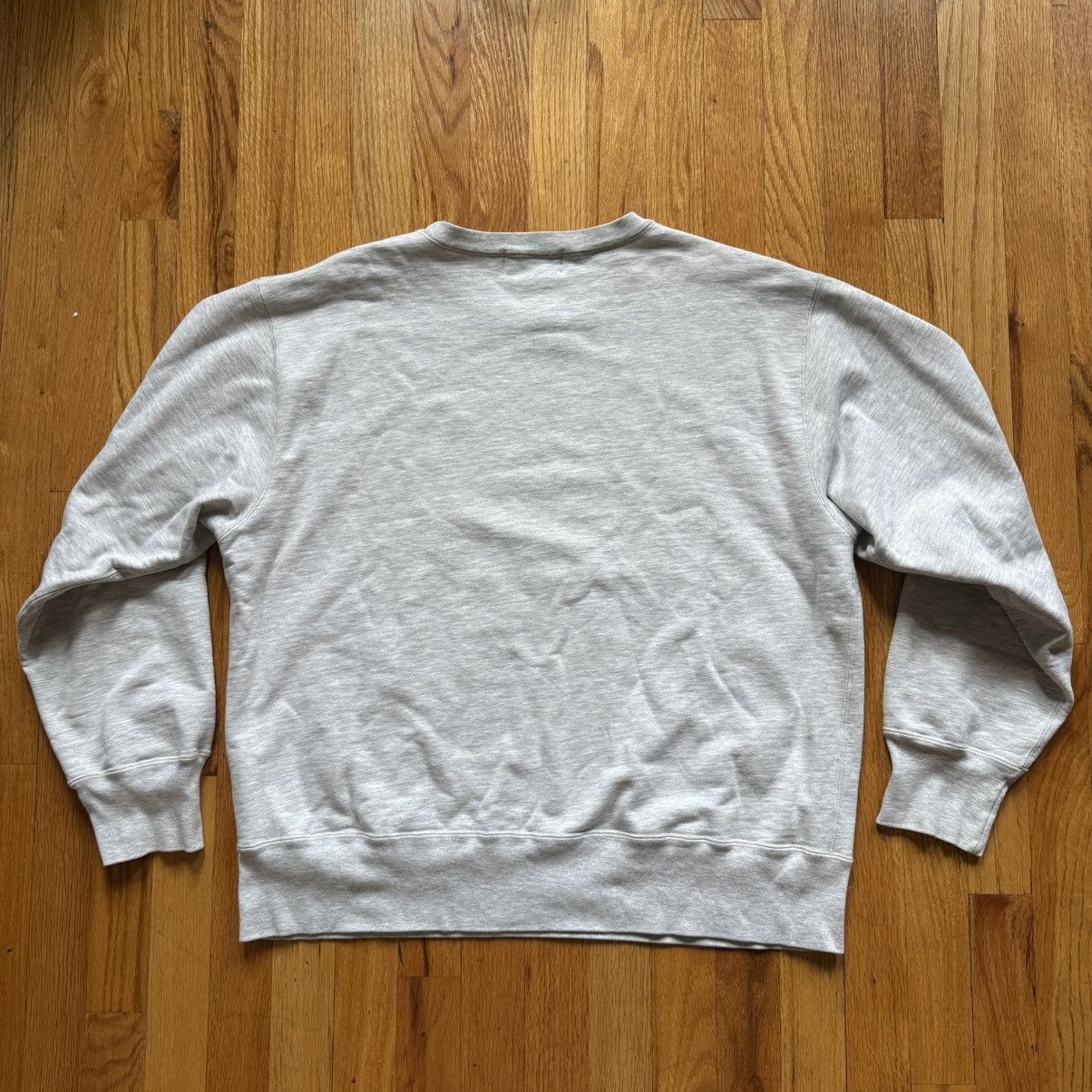 RRL Ralph Lauren RARE RRL Logo Crewneck Sweatshirt Grey Size M Size US M / EU 48-50 / 2 - 5 Thumbnail
