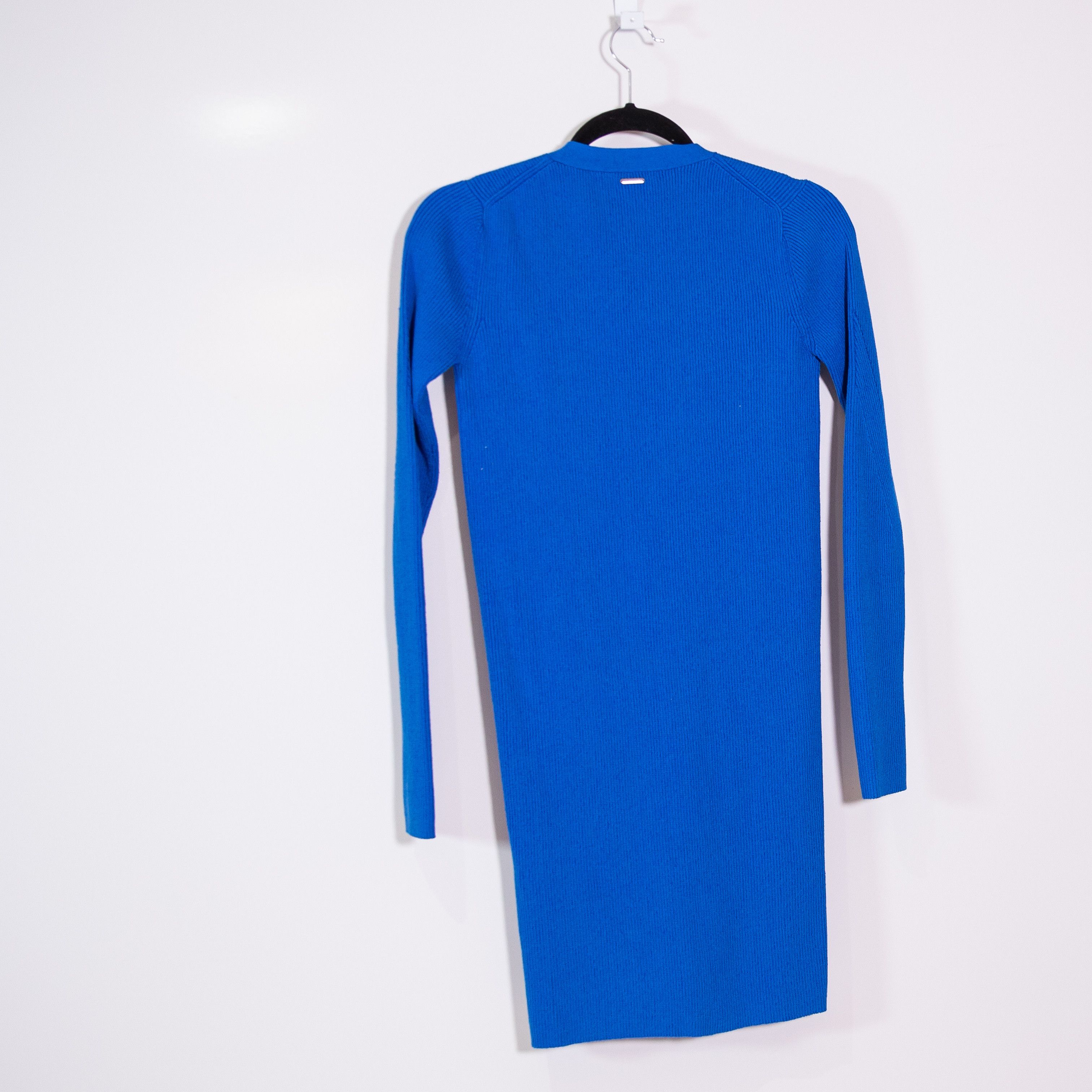 Other Wes Gordon Ribbed Knit Stretch V Neck Size S / US 4 / IT 40 - 4 Thumbnail