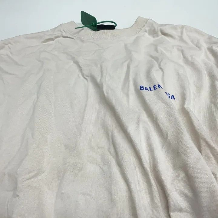 Balenciaga Balenciaga Logo Print Short Sleeve T-Shirt 0079-2507 Size US XS / EU 42 / 0 - 5 Thumbnail