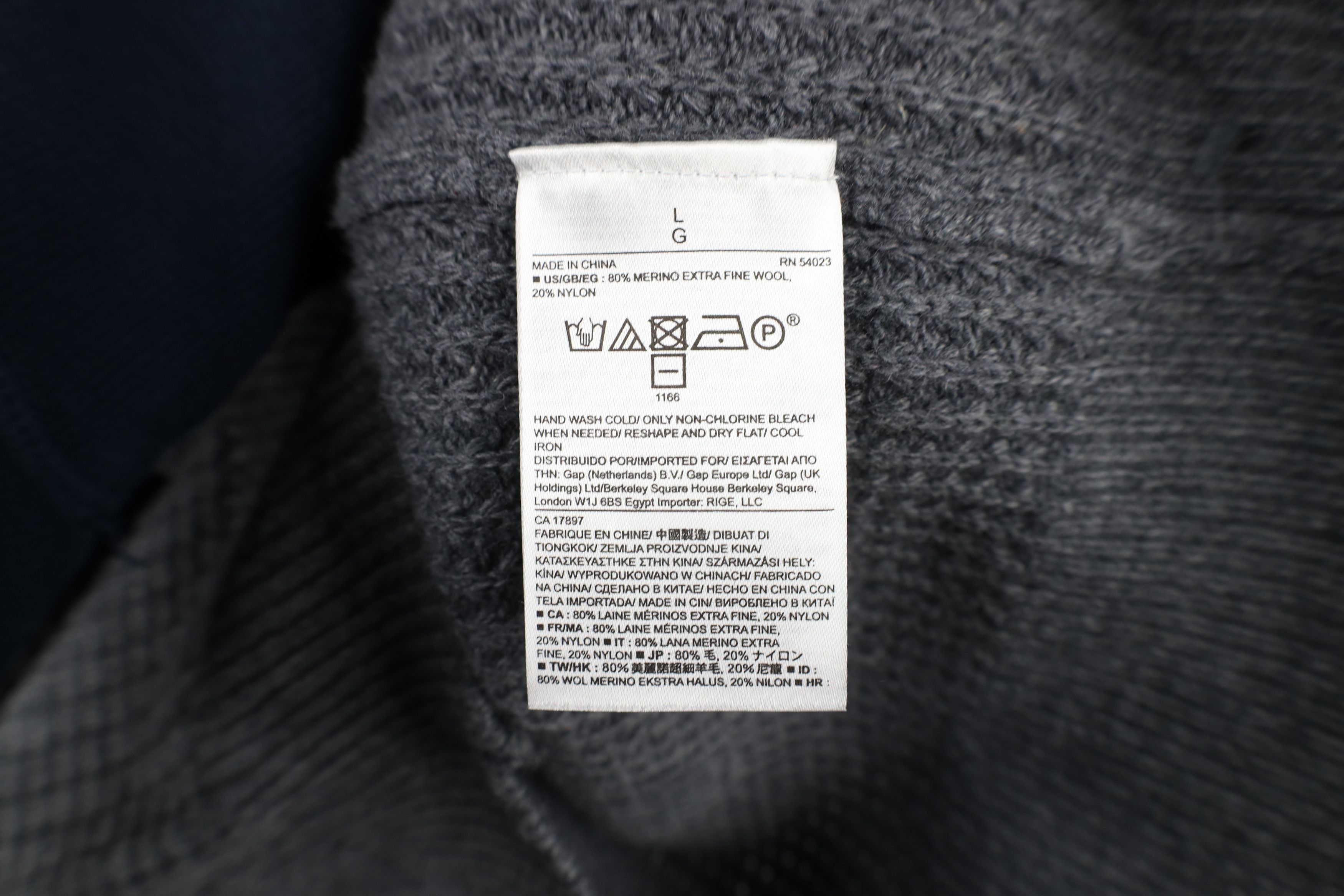 Banana Republic × Vintage Banana Republic Italian Yarn Wool Thermal Knit Sweater Gray Size US M / EU 48-50 / 2 - 7 Thumbnail