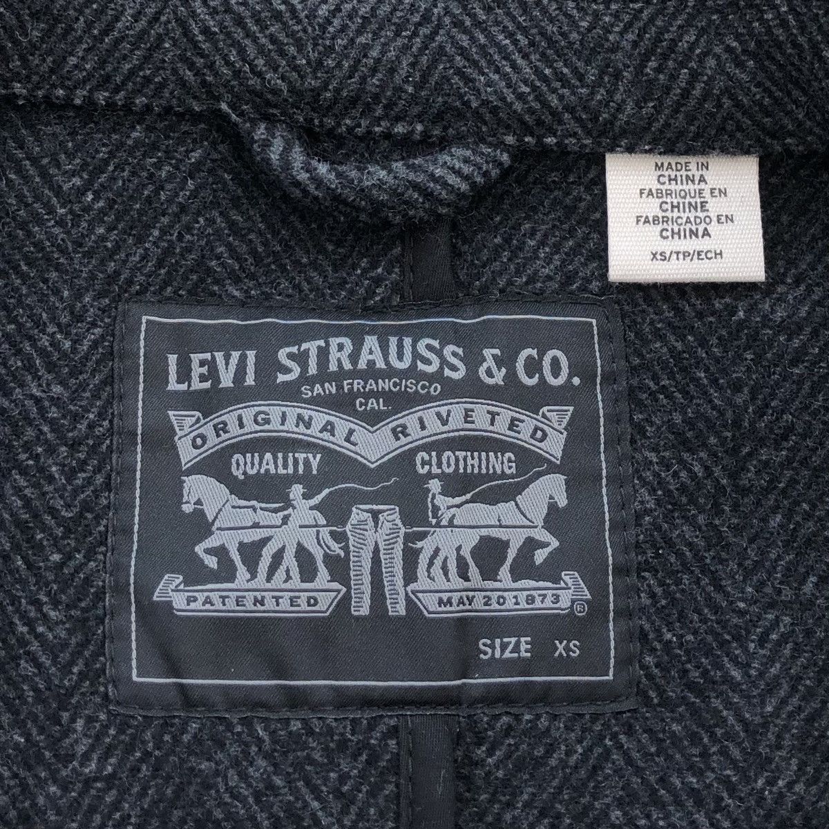 Levi's Levi’s Strauss & Co Laine Wool Coat Jacket Size US XS / EU 42 / 0 - 15 Thumbnail