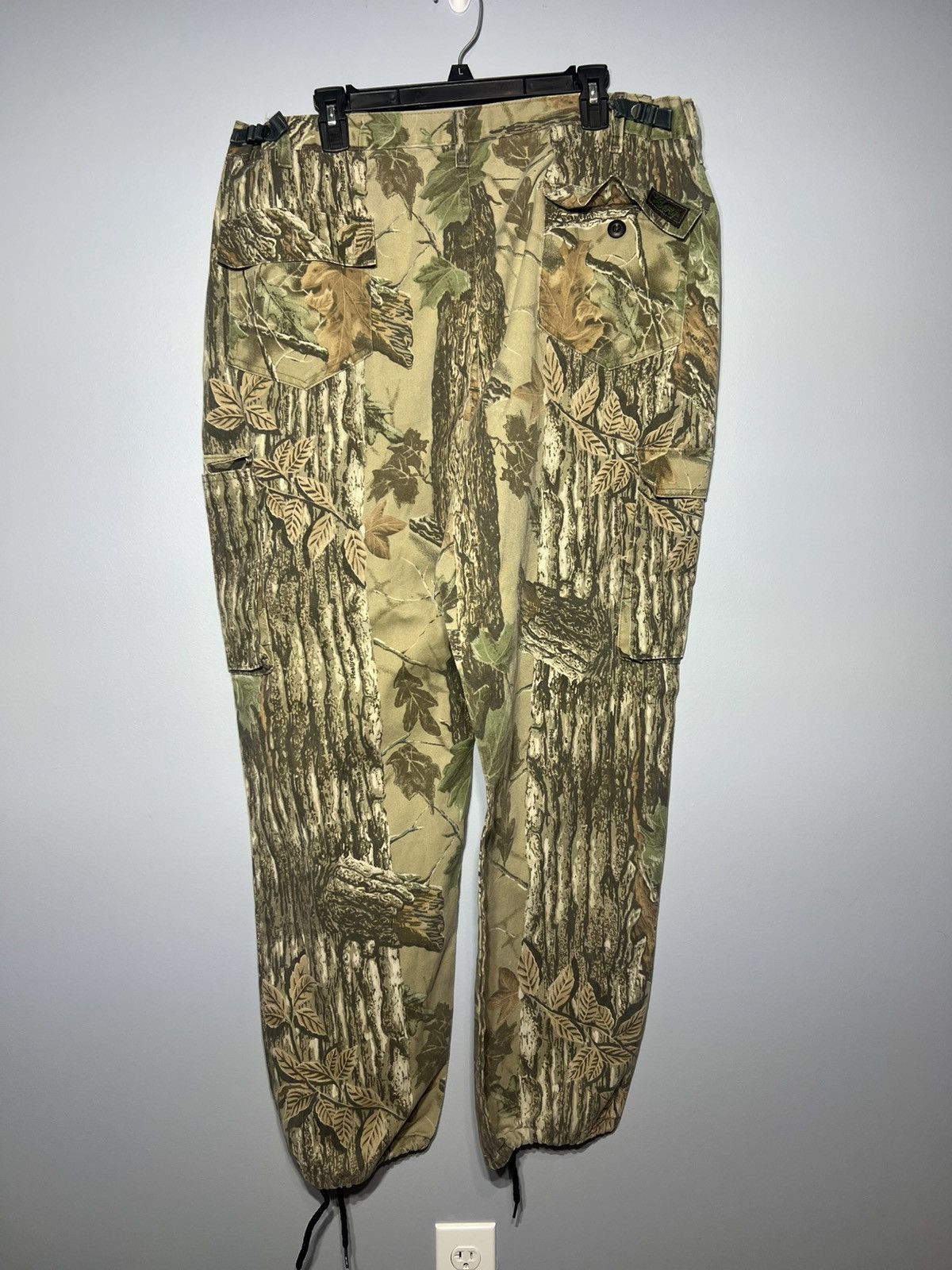 Realtree 90s y2k Liberty Hunting Camo cargo baggy drawstring ripstop Size US 34 / EU 50 - 3 Thumbnail
