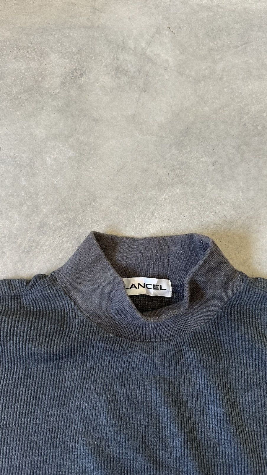 Lancel VINTAGE LANCEL LONGSLEEVE TURTLENECK TEE Size US M / EU 48-50 / 2 - 5 Thumbnail