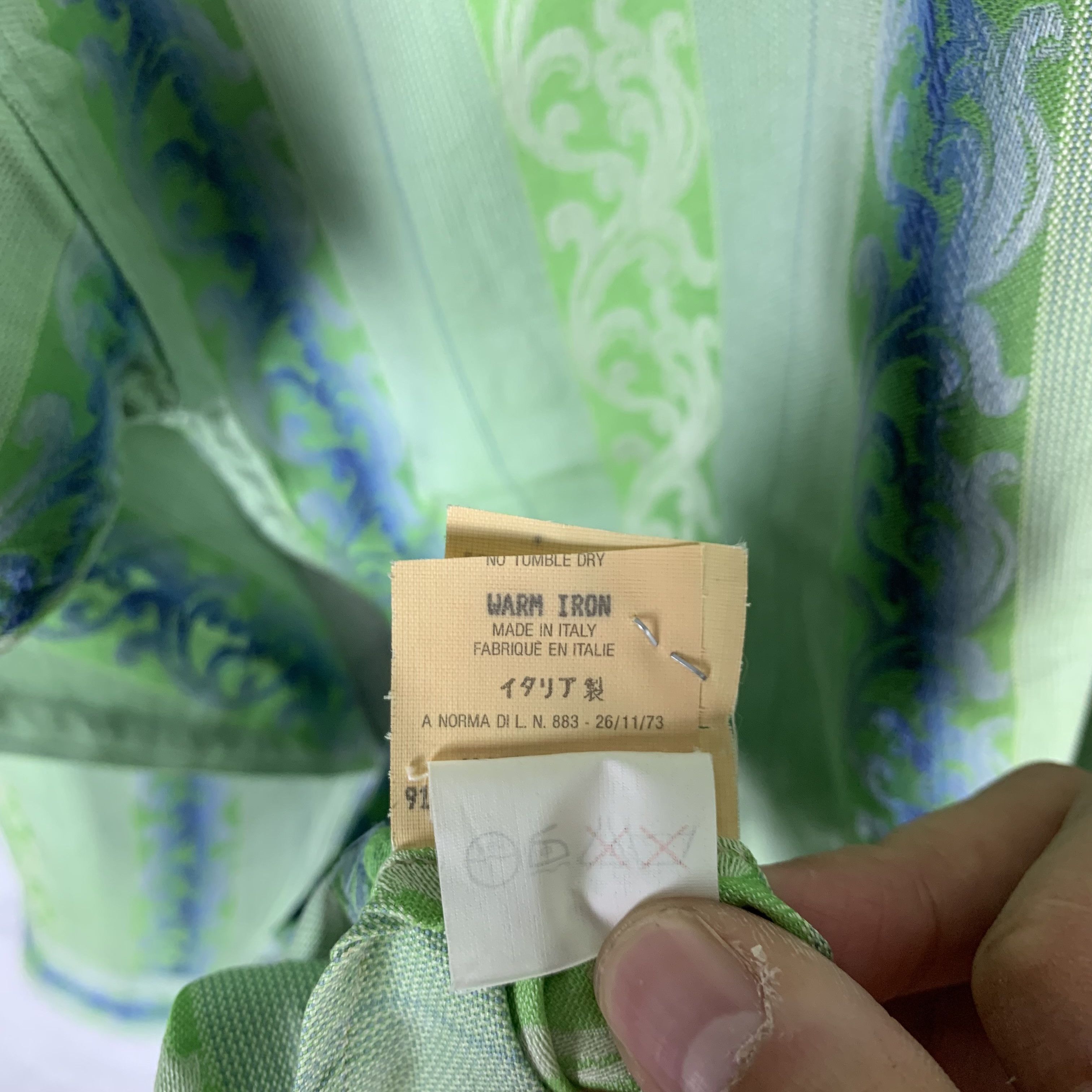Versace Vintage 90s Gianni Versace Shirt Size US M / EU 48-50 / 2 - 7 Thumbnail