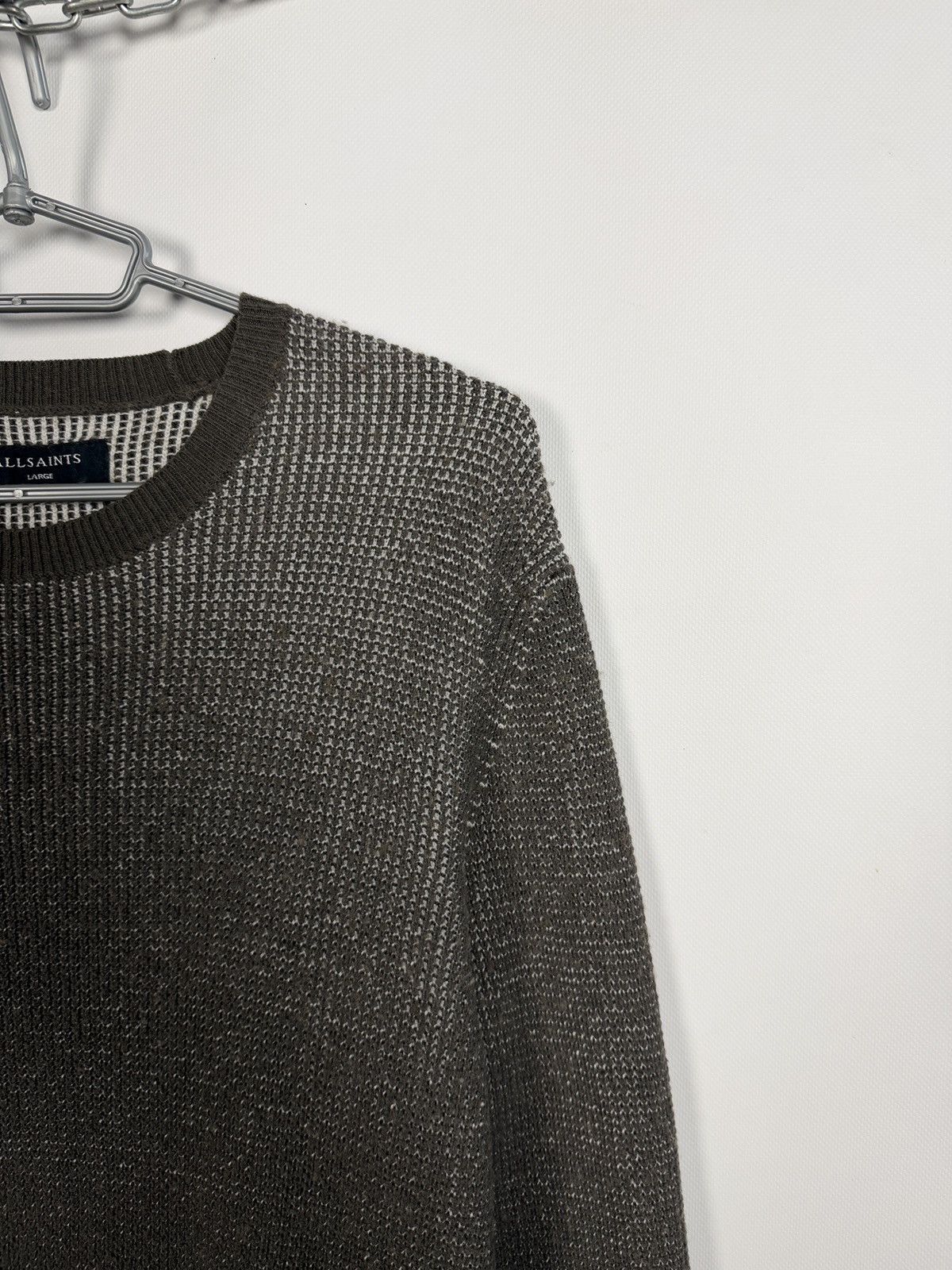 Allsaints Men’s Allsaints Natan Crew Knit Sweater Pullover Size L Size US L / EU 52-54 / 3 - 2 Thumbnail