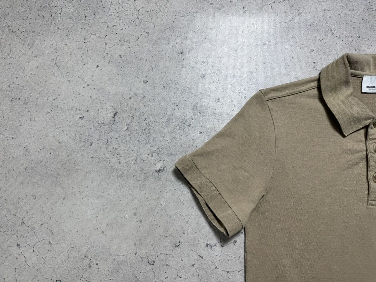 Burberry Burberry Luxury Polo Shirt Beige Size S Size US S / EU 44-46 / 1 - 4 Thumbnail
