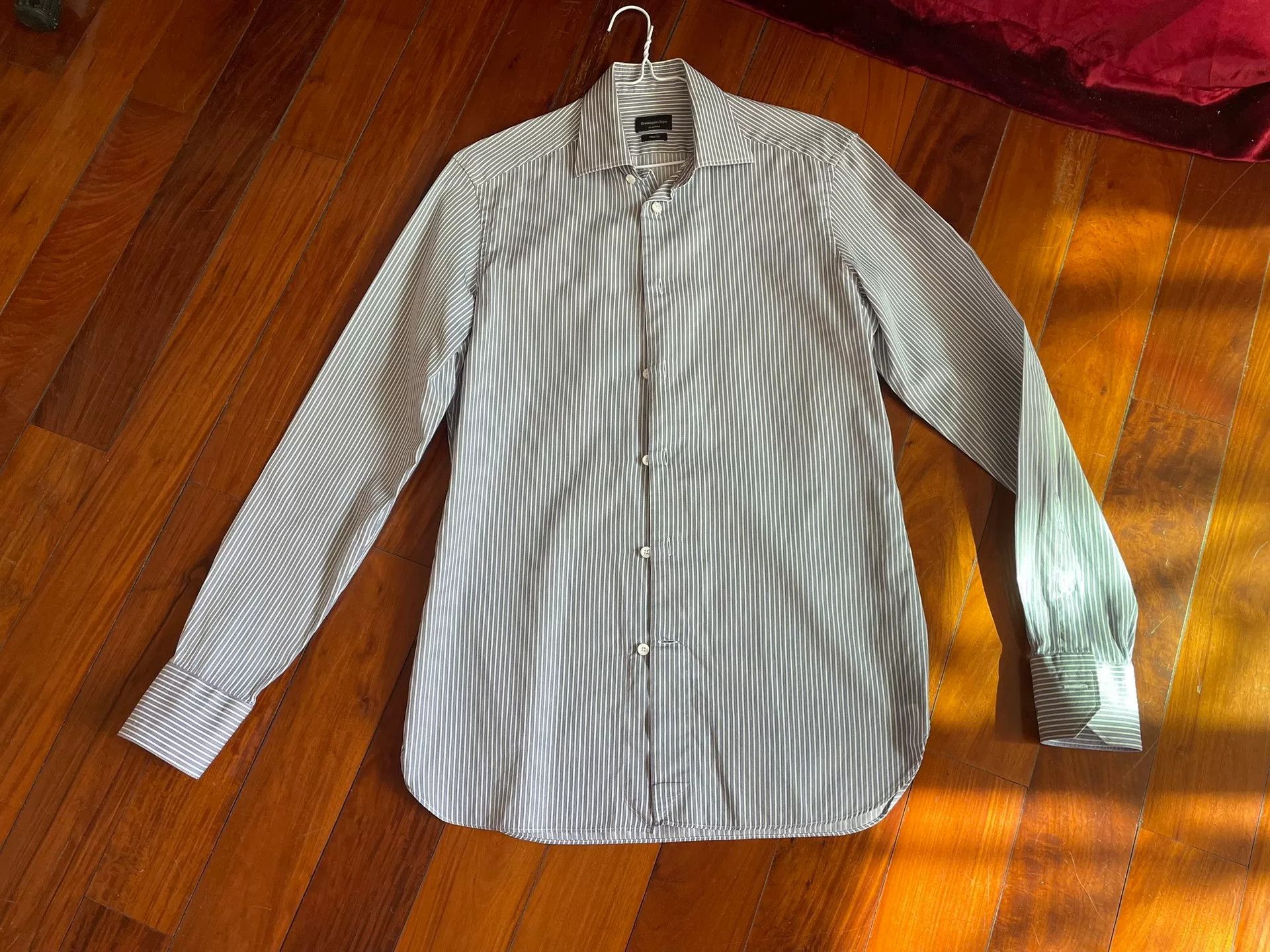 Ermenegildo Zegna Ermenegildo Zegna Men's Shirt Size US M / EU 48-50 / 2 - 1 Thumbnail