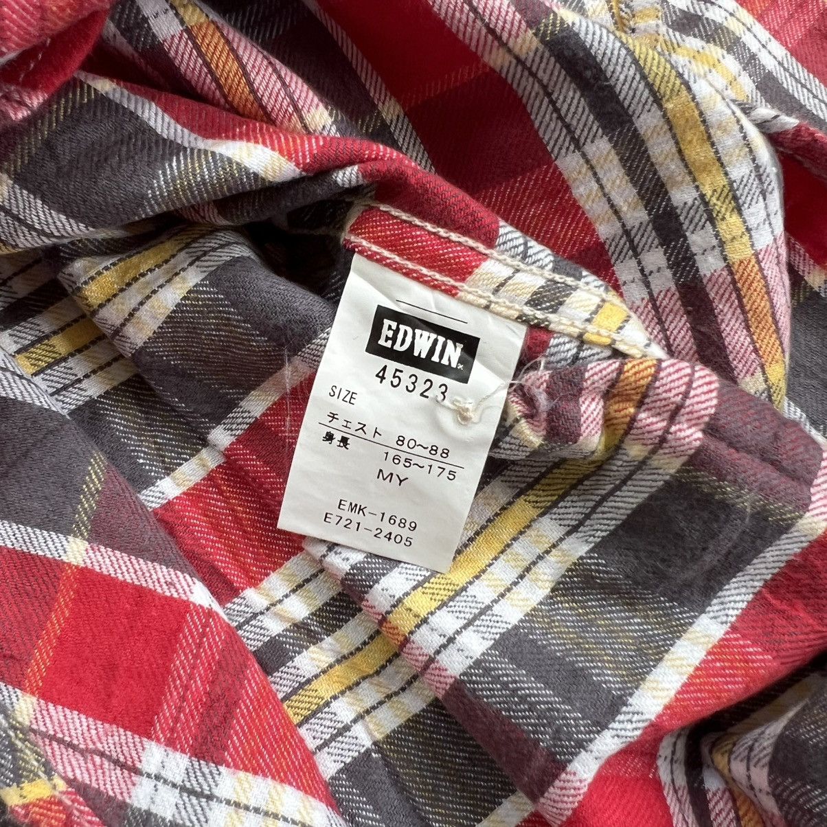 Edwin 2000s Edwin Western Plaid Button up Shirt Size US M / EU 48-50 / 2 - 5 Thumbnail
