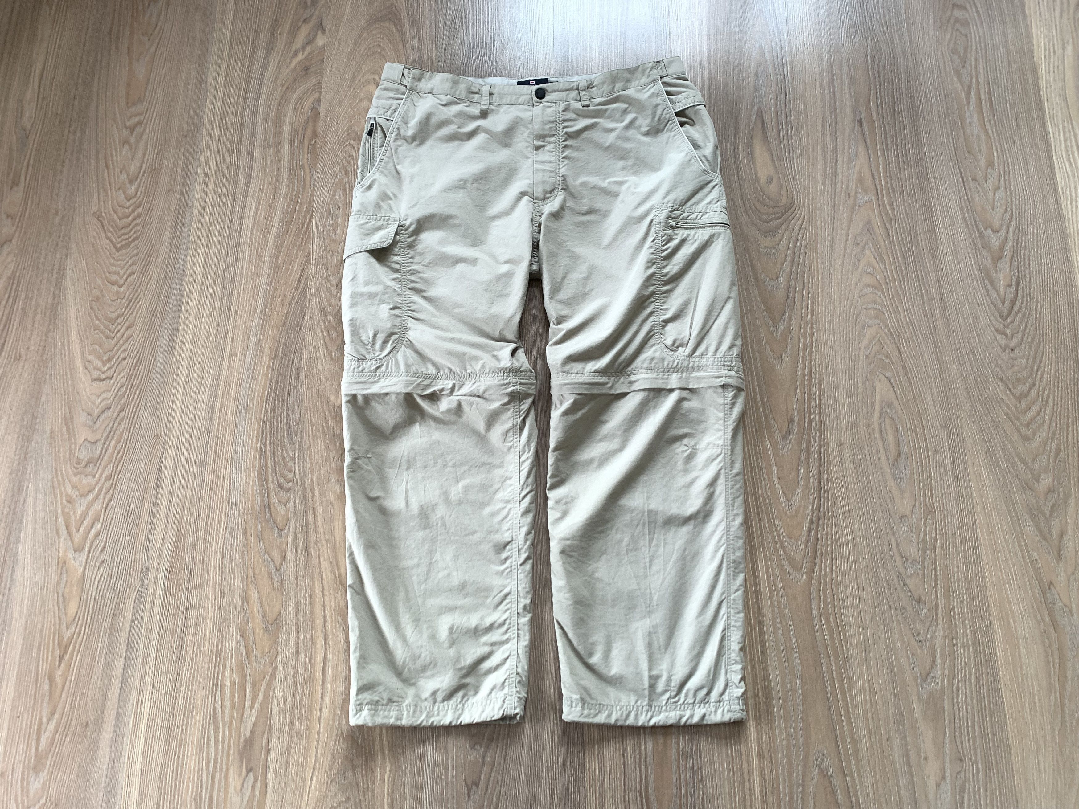 Marks & Spencer Mark&Spencer Active Waist Casual Khaki Cotton Pants Size US 38 / EU 54 - 1 Thumbnail
