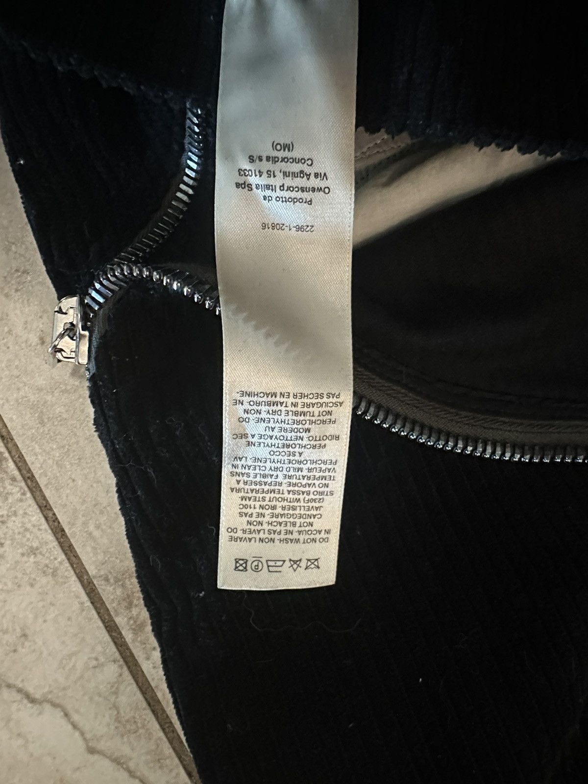 Rick Owens RICK OWENS FW22 "STROBE" RUNWAY CORDUROY BOLAN BANANAS Size US 28 / EU 44 - 7 Thumbnail
