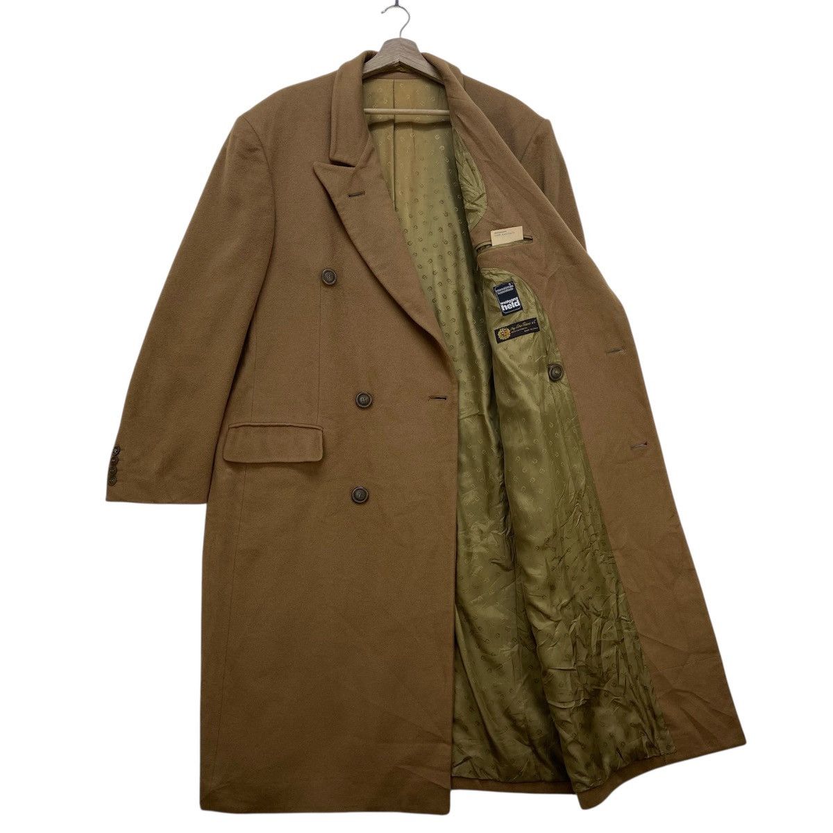 Aigner Aigner Wolfgang Held Loro Piana 100% Cashmere Overcoat Size US M / EU 48-50 / 2 - 2 Thumbnail