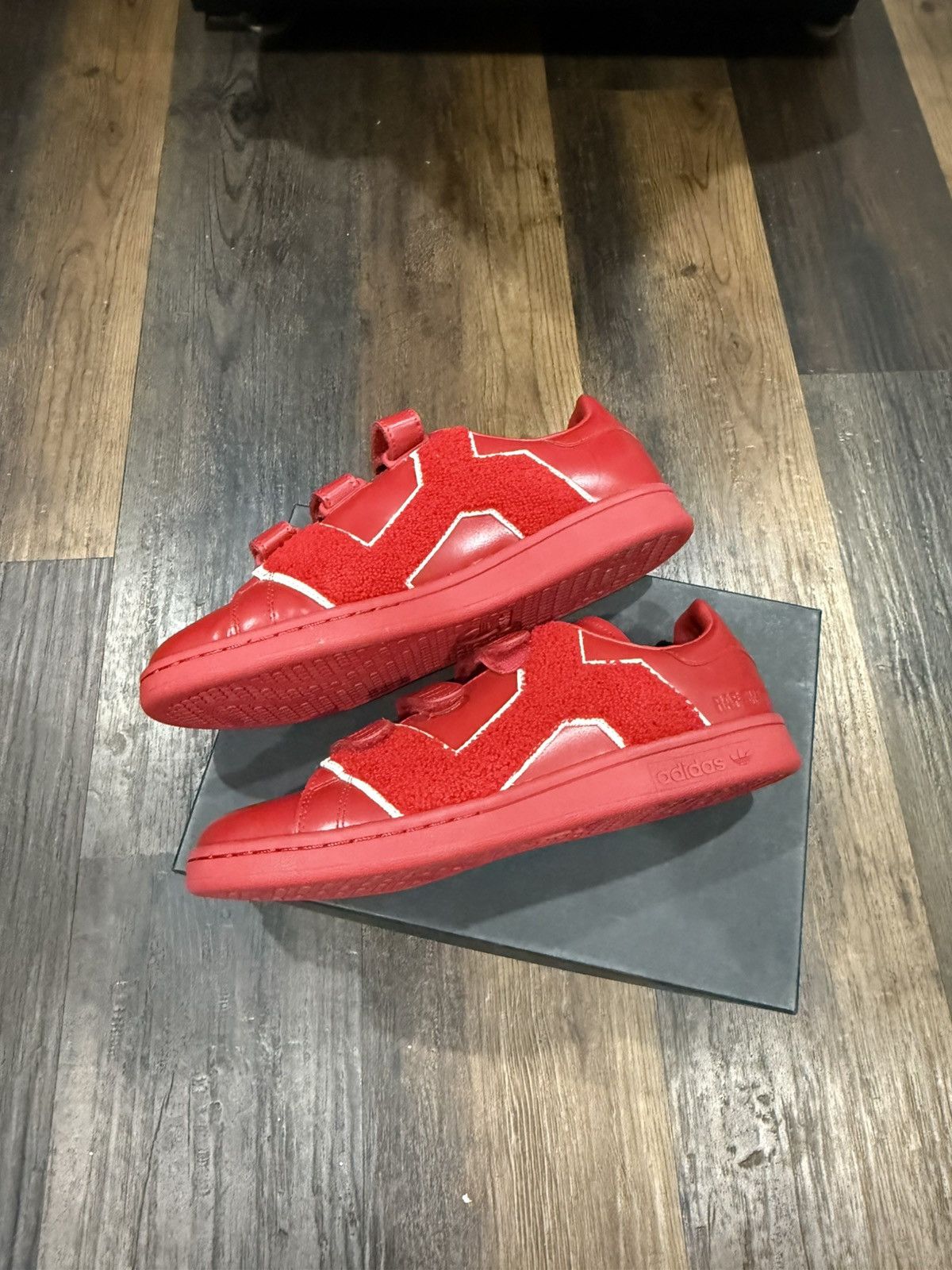 Adidas × Raf Simons Raf Simons x Stan Smith Comfort Badge ‘Power Red’ Size US 9 / EU 42 - 5 Thumbnail