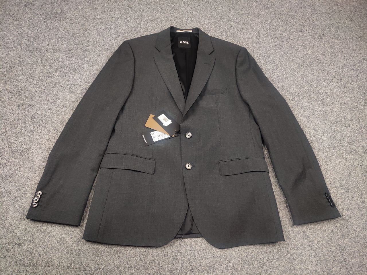 Hugo Boss Boss New Hugo Boss Slim Fit Patterned Wool Blazer Jacket Size US L / EU 52-54 / 3 - 6 Thumbnail
