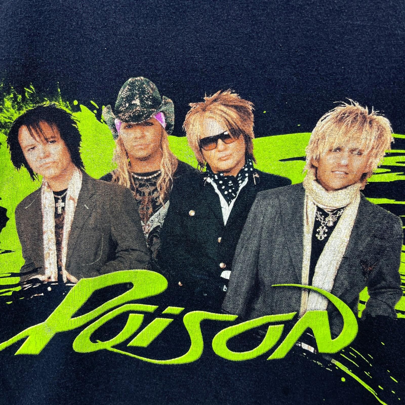 Anvil Vintage Poison Band T Shirt Y2K Tour Live Raw Uncut XL Size US XL / EU 56 / 4 - 3 Thumbnail