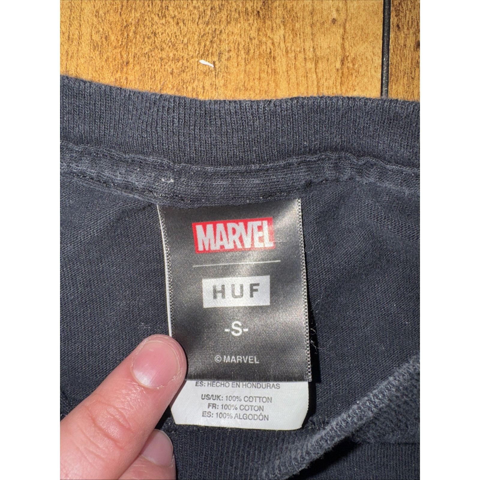Huf × Marvel Comics Huf x Marvel Spiderman T-Shirt Black Small 16.5x24 Size US S / EU 44-46 / 1 - 3 Thumbnail