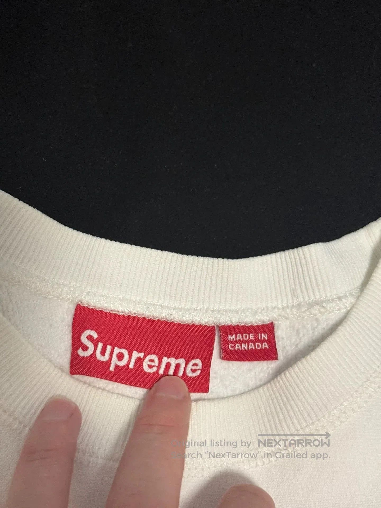 Supreme White Long. Size US XL / EU 56 / 4 - 3 Thumbnail