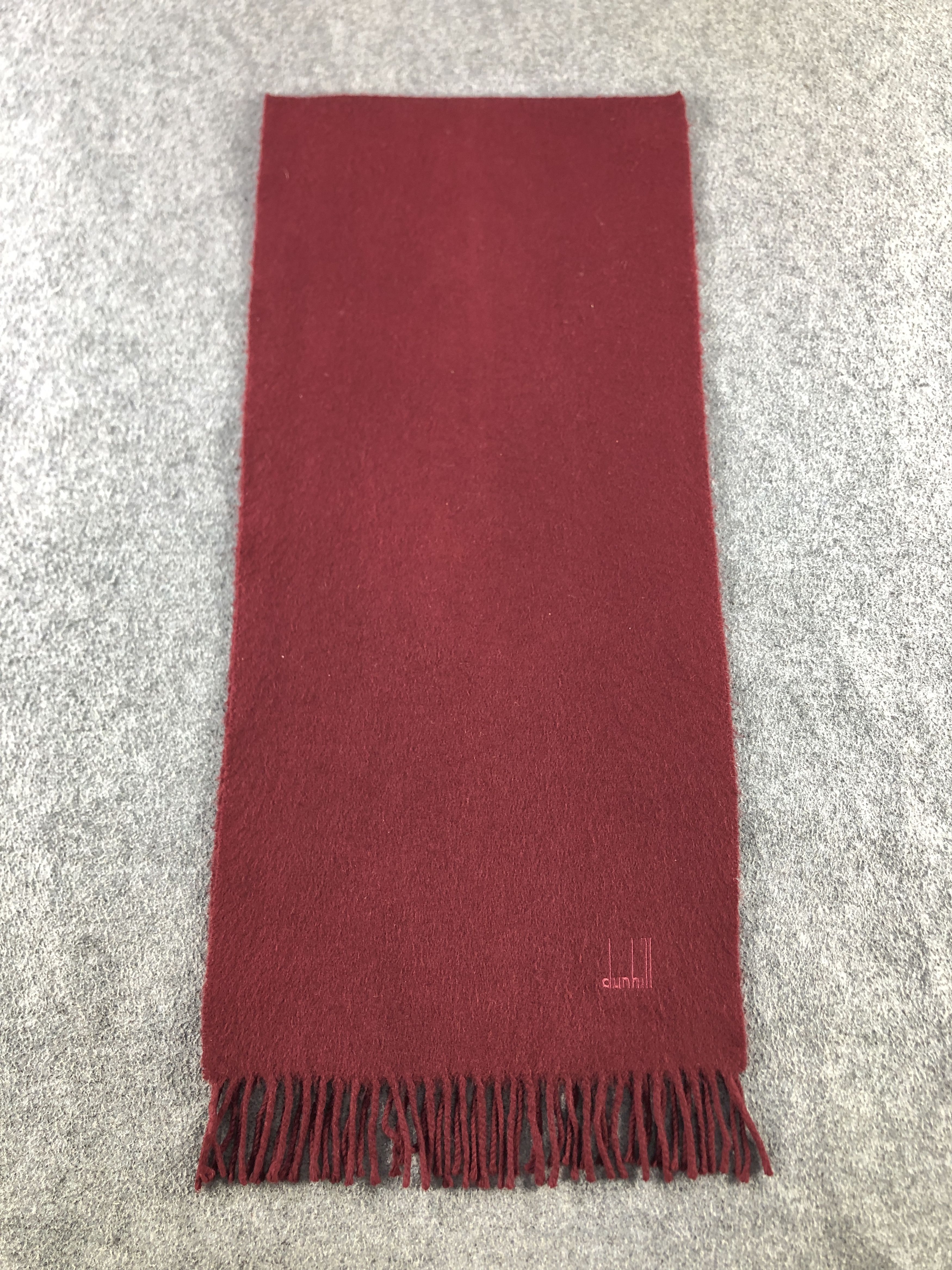 Alfred Dunhill Alfred Dunhill Cashmere Scarf / Muffler / Neckwear P845 Size ONE SIZE - 2 Thumbnail