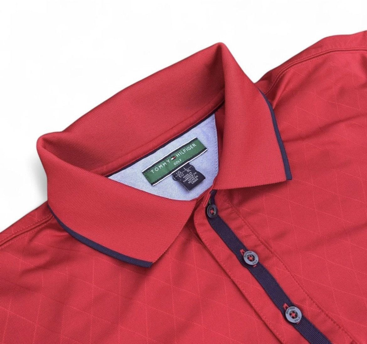 Tommy Hilfiger Tommy Hilfiger - (L) GOLF Polo Size US L / EU 52-54 / 3 - 3 Thumbnail