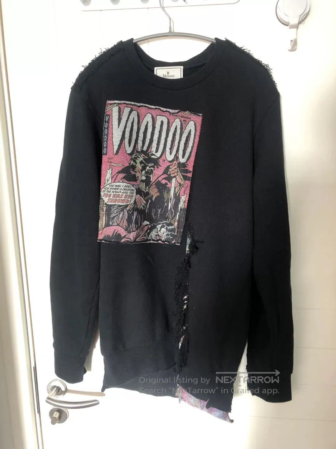 Maison MIHARA YASUHIRO Maison Mihara Yasuhiro 16AW Distressed Crewneck. Size US S / EU 44-46 / 1 - 2 Thumbnail