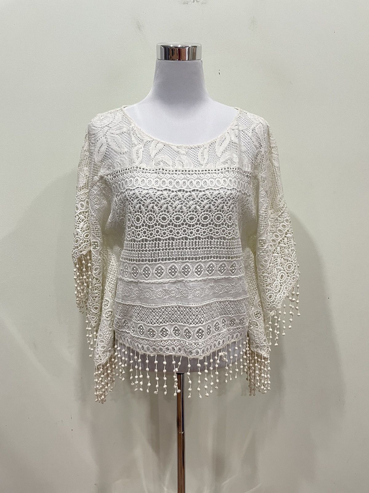 Alice + Olivia Alice + Olivia Net Blouse Size ONE SIZE - 1 Thumbnail