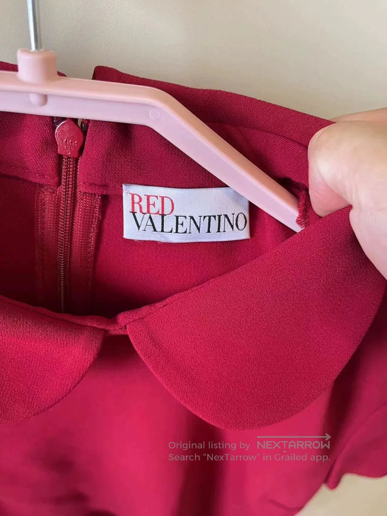 Valentino Valentino Women's Red Short-Sleeve Dress. Size US XS / EU 42 / 0 - 4 Thumbnail
