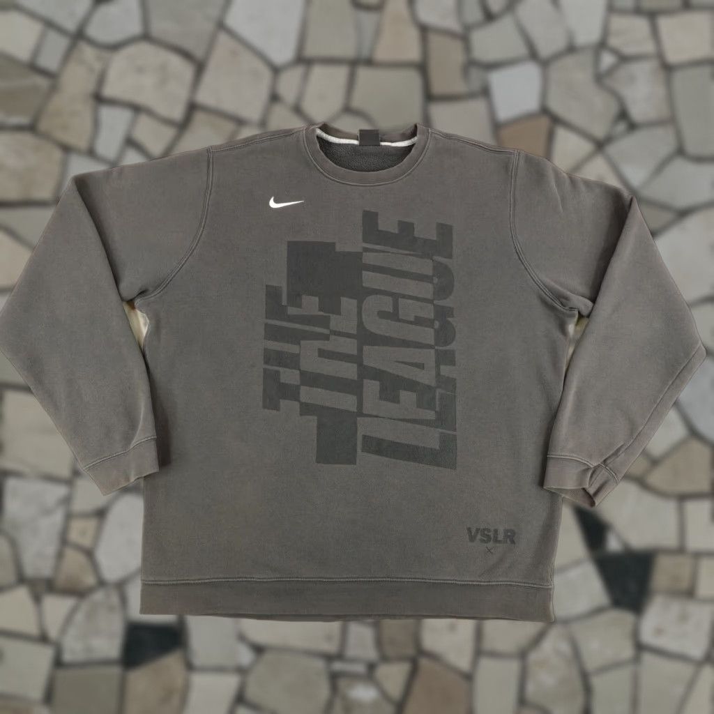 Nike Nike Sweatshirt Mens XL Gray The League VSLR Club Fleece Crew Pullover Sweater Size US XL / EU 56 / 4 - 1 Thumbnail