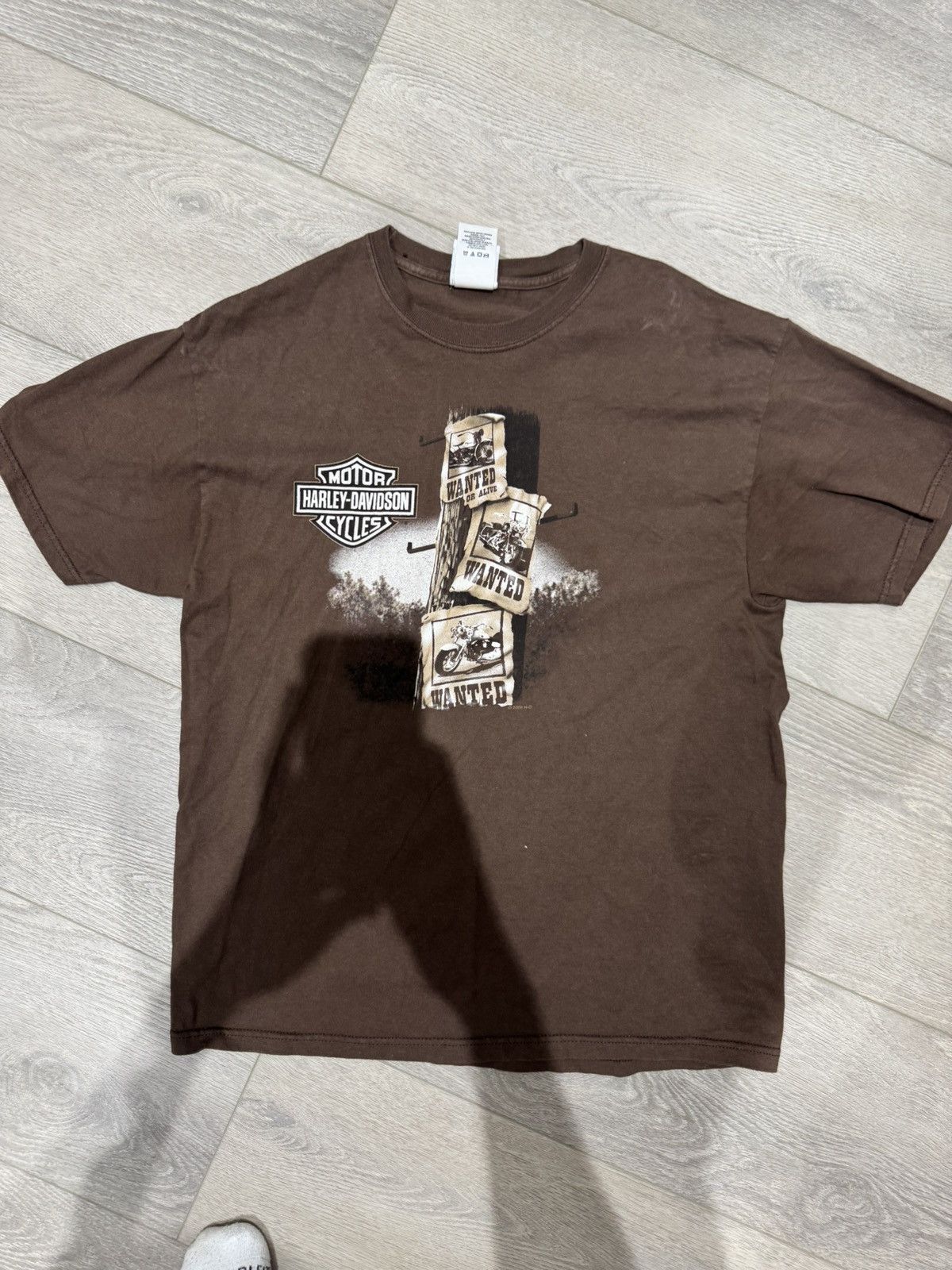 Harley Davidson × Vintage Vintage Brown Harley “Roadrunner” Tee Size US L / EU 52-54 / 3 - 1 Thumbnail